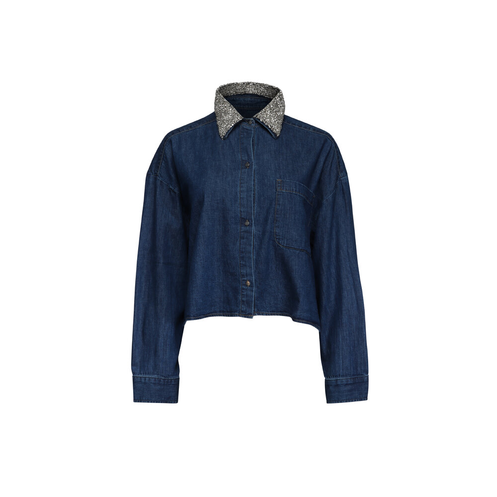 岩田剛典　GOD ONLY KNOWS CROPPED DENIM SHIRT 岩田剛典 GOD ONLY KNOWS DENIM SHIRT Sサイズ - メルカリ