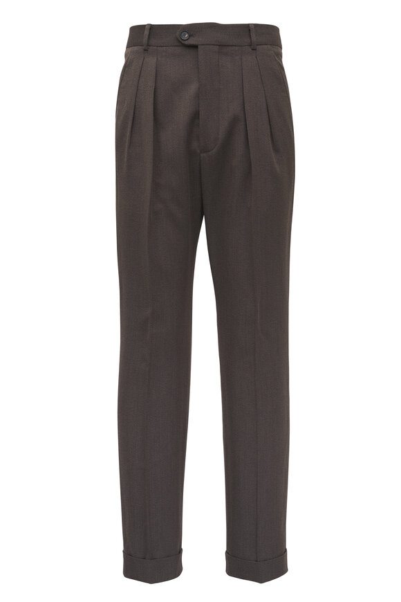 dissonance購入 wool wide slacks グレー dissonance購入 wool wide slacks グレー