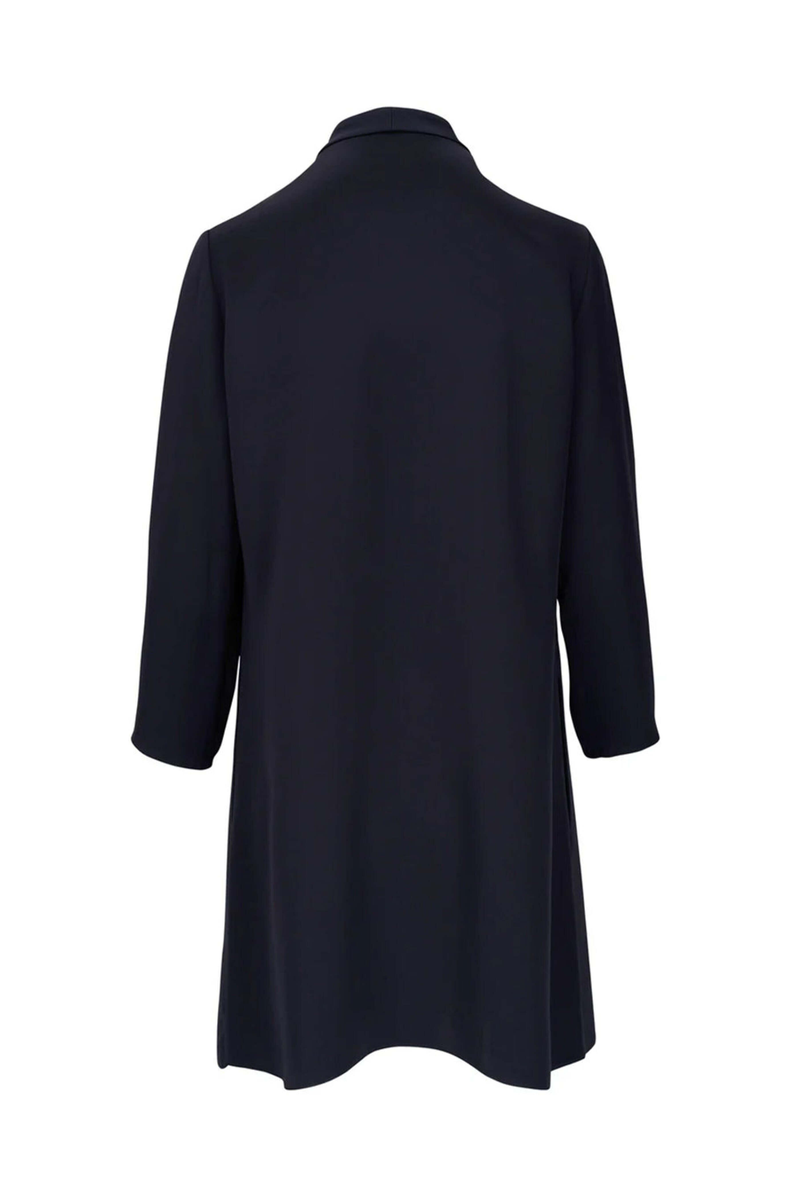 Peter Cohen - Navy Gaberdine Dear Coat