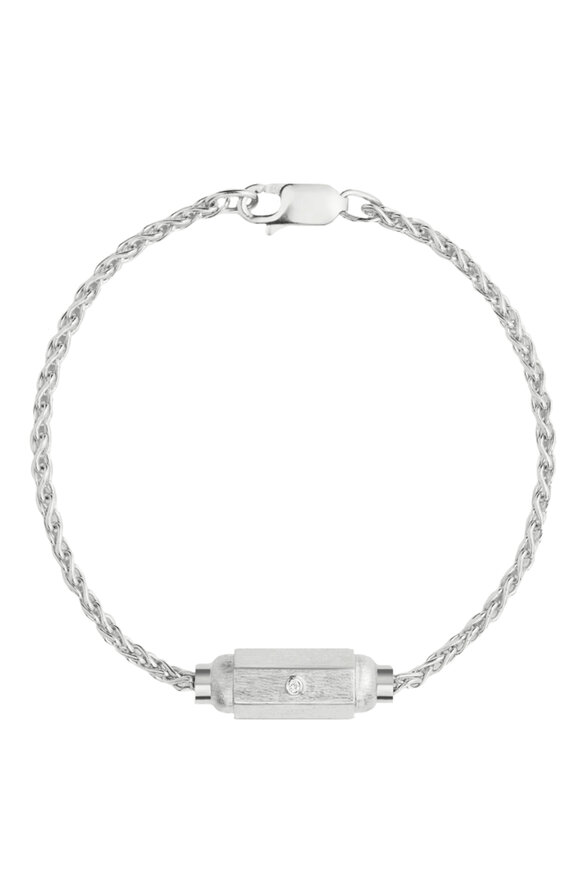 Marie Lichtenberg White Gold Micro Coco Bracelet