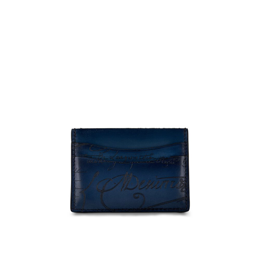 Berluti - Bambou Scritto Aveiro Leather Card Case