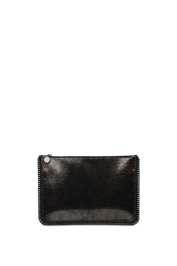 Brunello Cucinelli - Carbon Leather Monili Fringed Mini