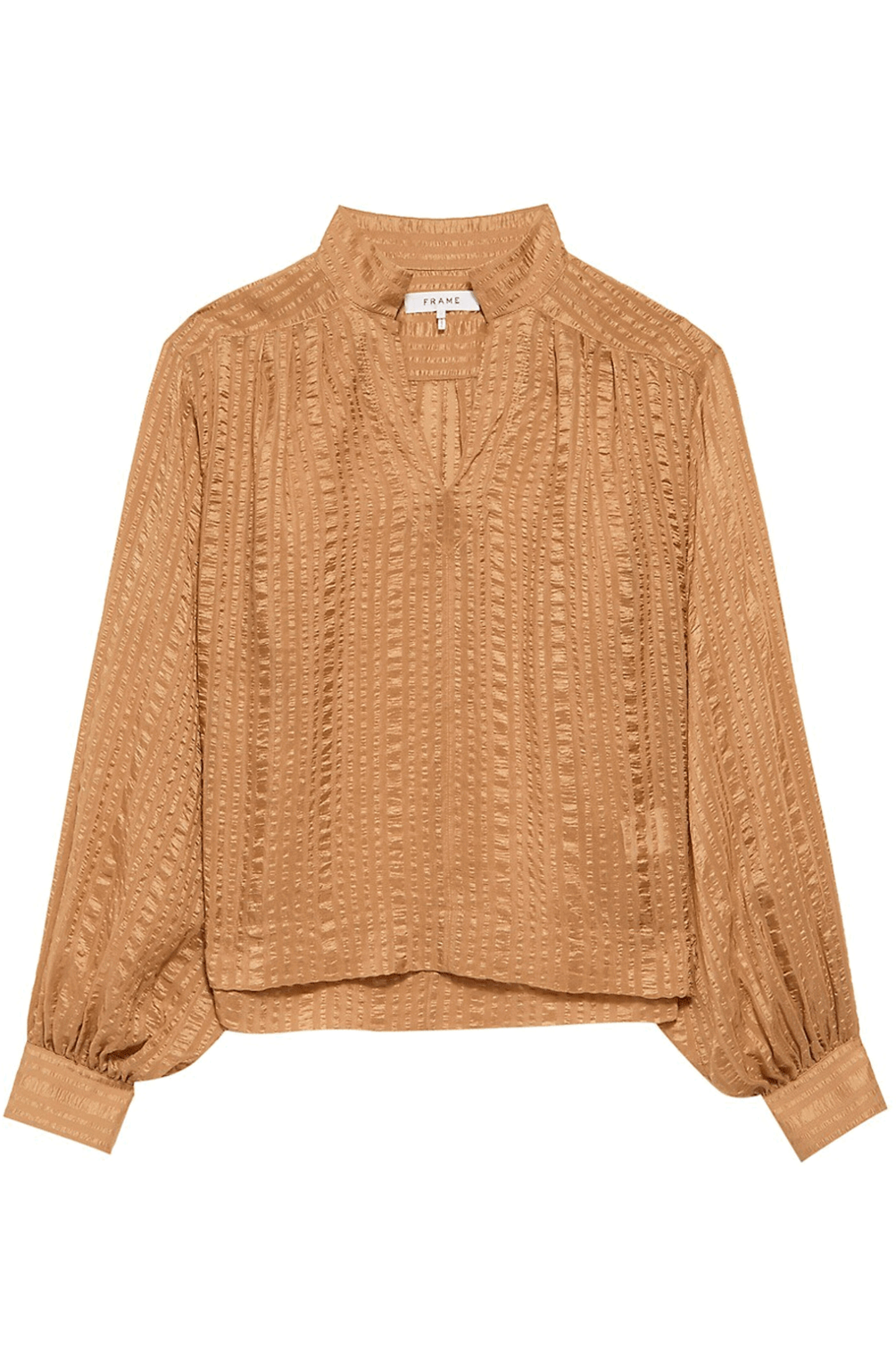 Frame - Latte V Neck Blouse