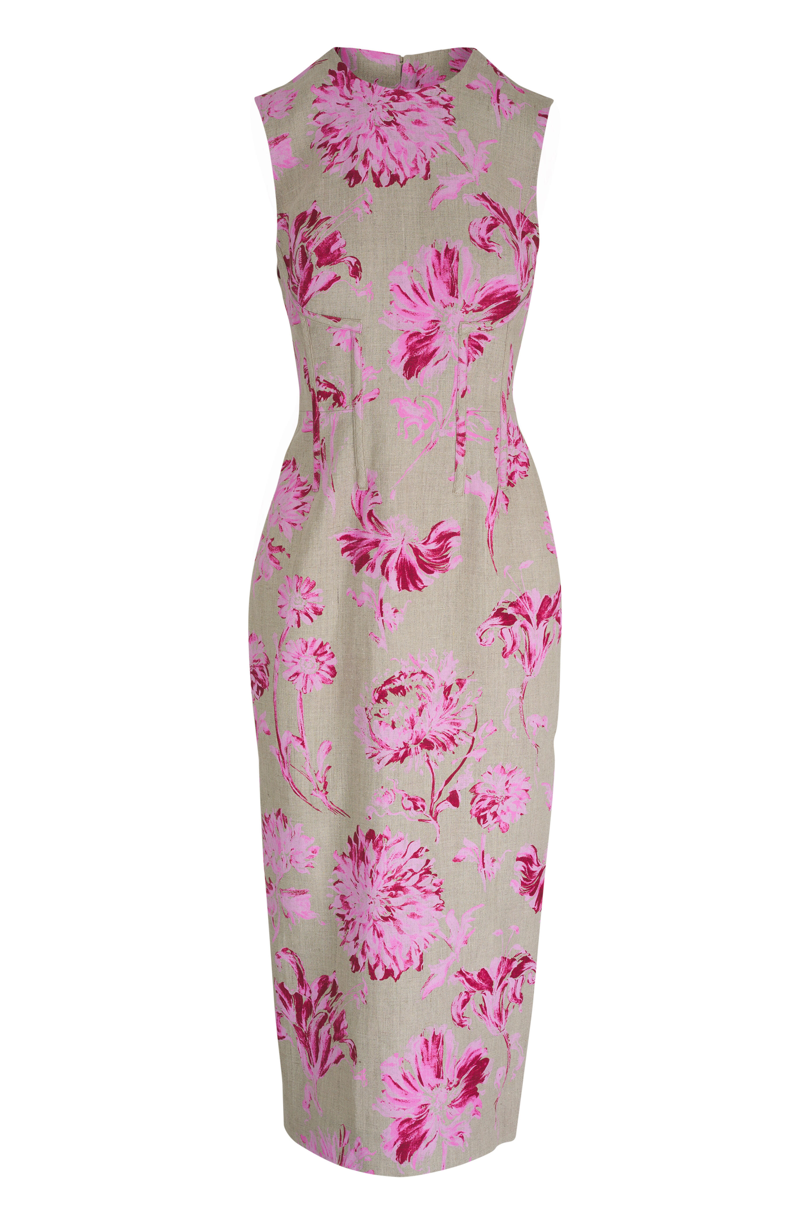 lela rose pink flower dress Love is in full bloom with our DC locals #LelaBride Hannah knew The Rawlings was THE dress when she saw the cherry blossoms throughout the gown paying homage to her future