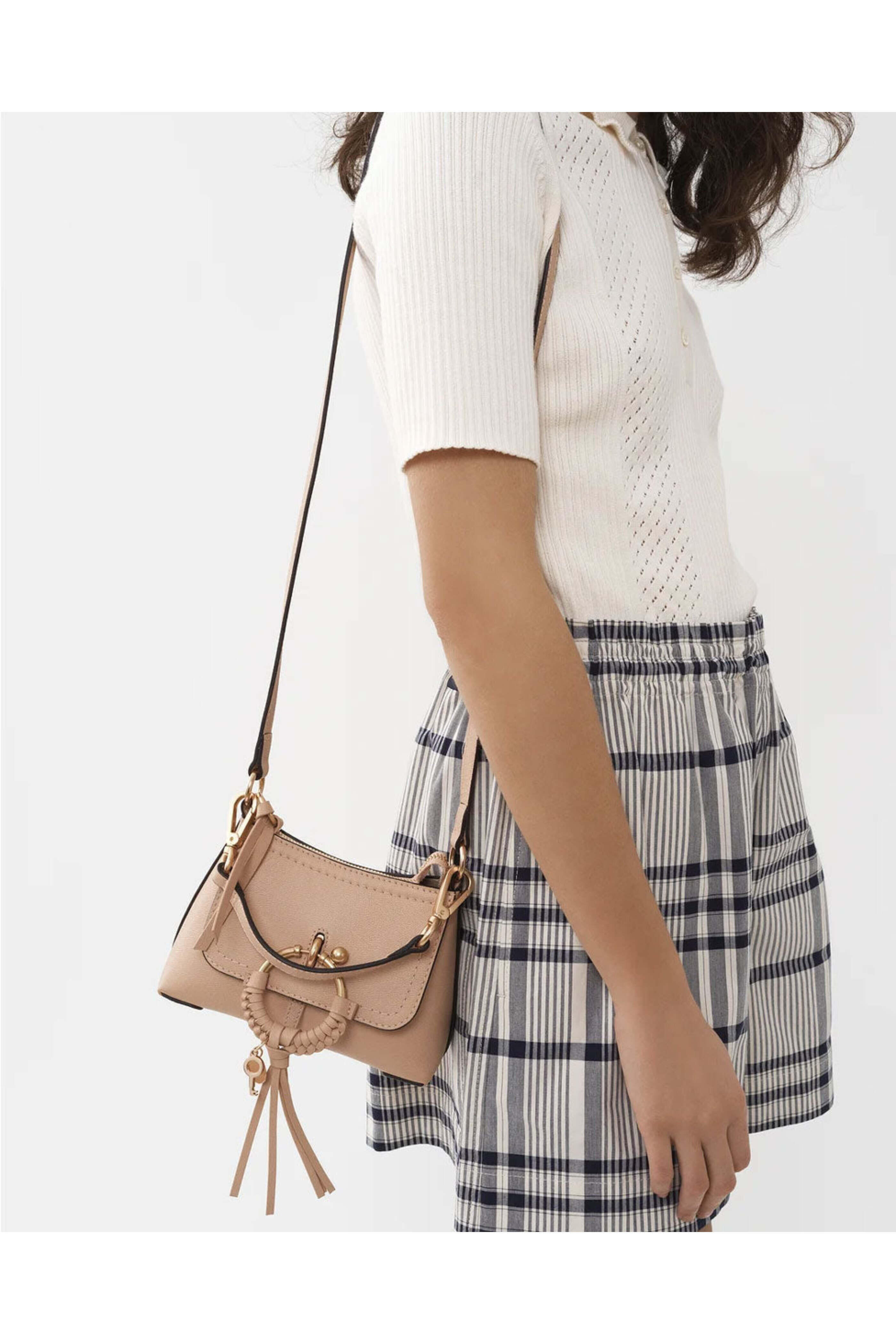 See by Chloé - Mini Joan Hobo Crossbody in Powder