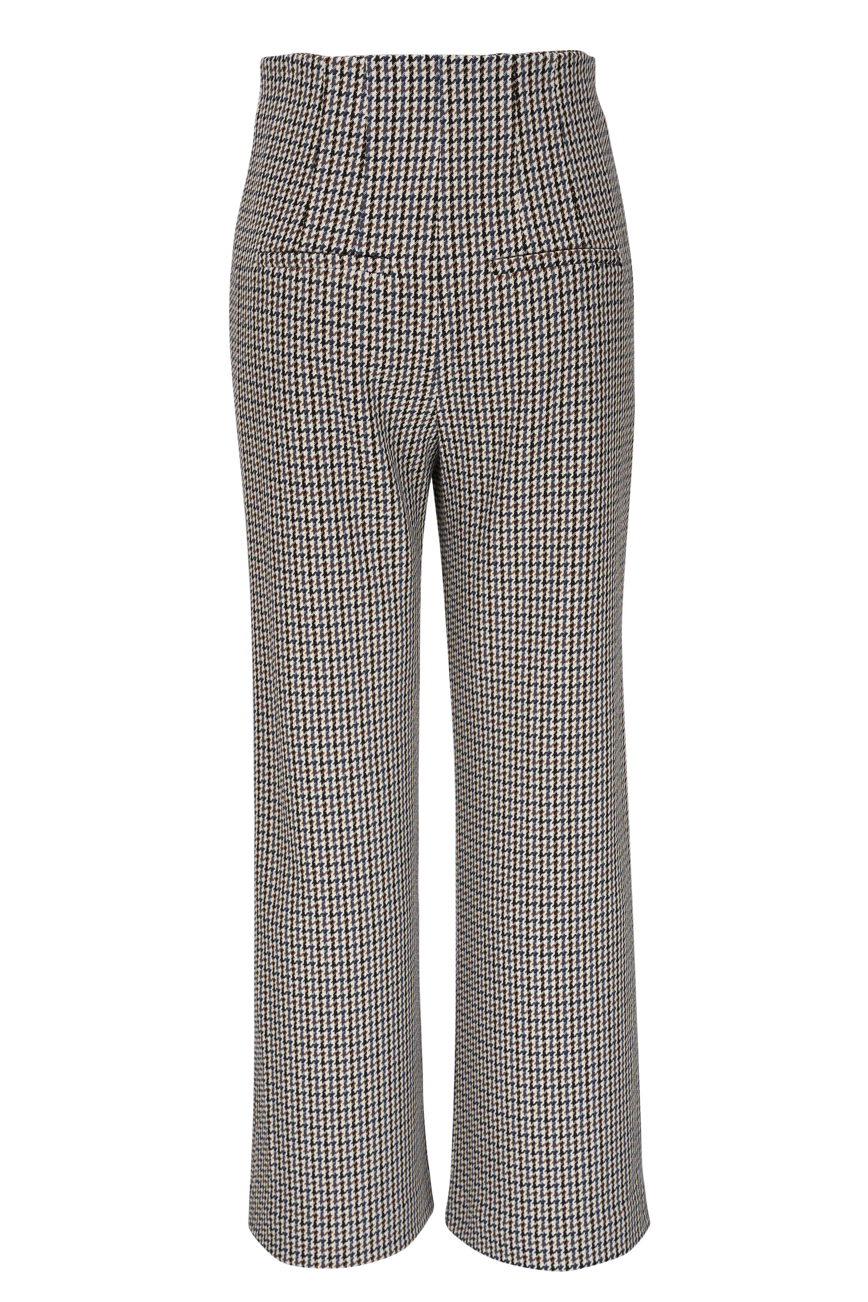 Veronica Beard - Dova Multi Houndstooth Pant | Mitchell Stores
