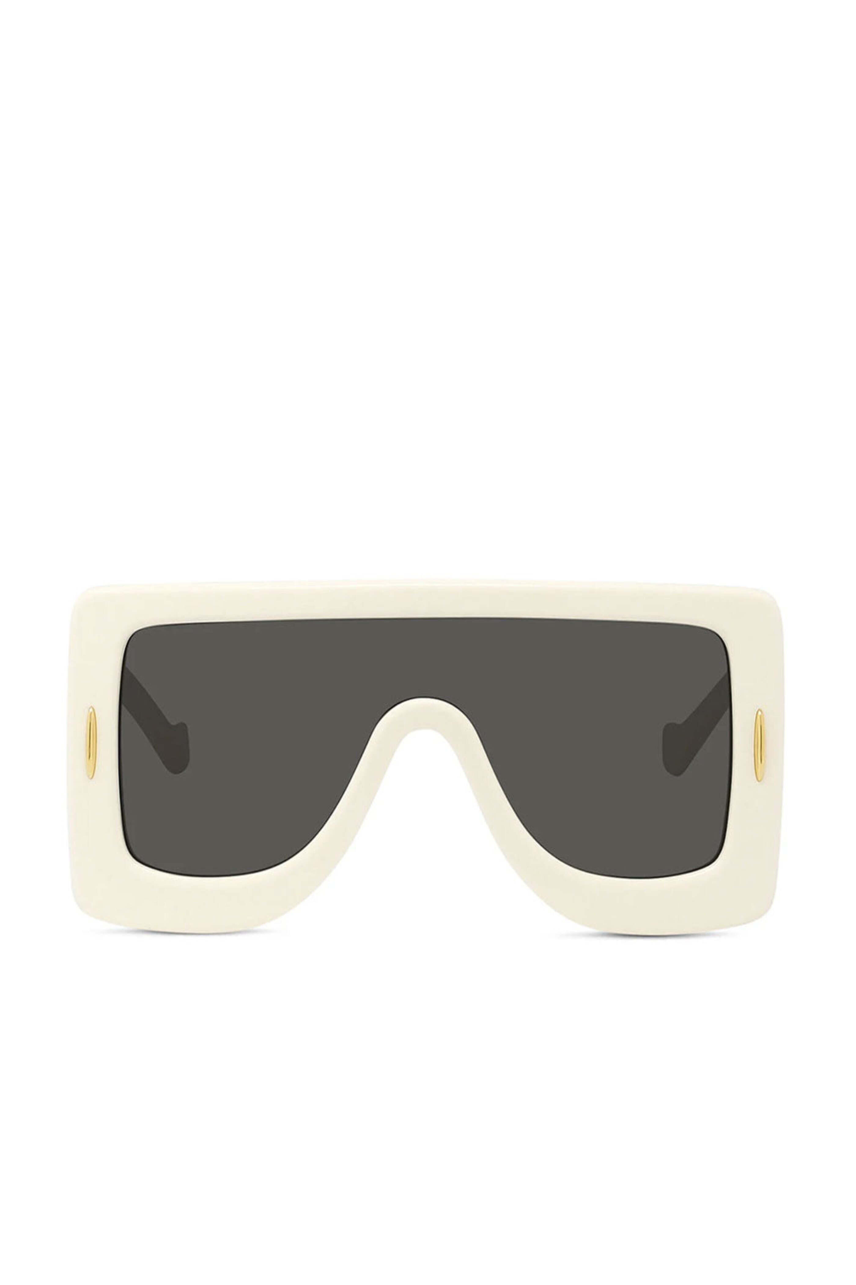 Loewe Sunglasses - Chunky Anagram Sunglasses in Ivory