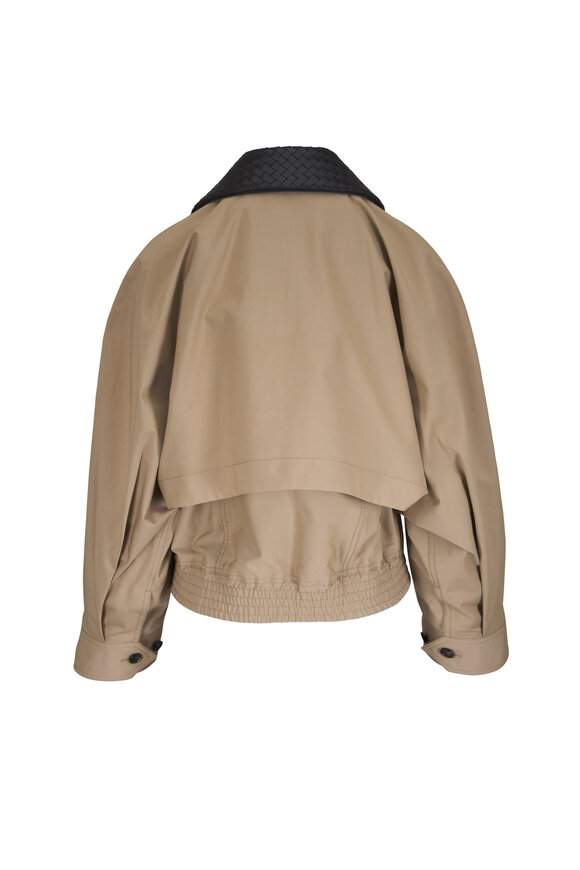 Bottega Veneta Sahara Cotton Blouson & Intrecciato Jacket - view 3