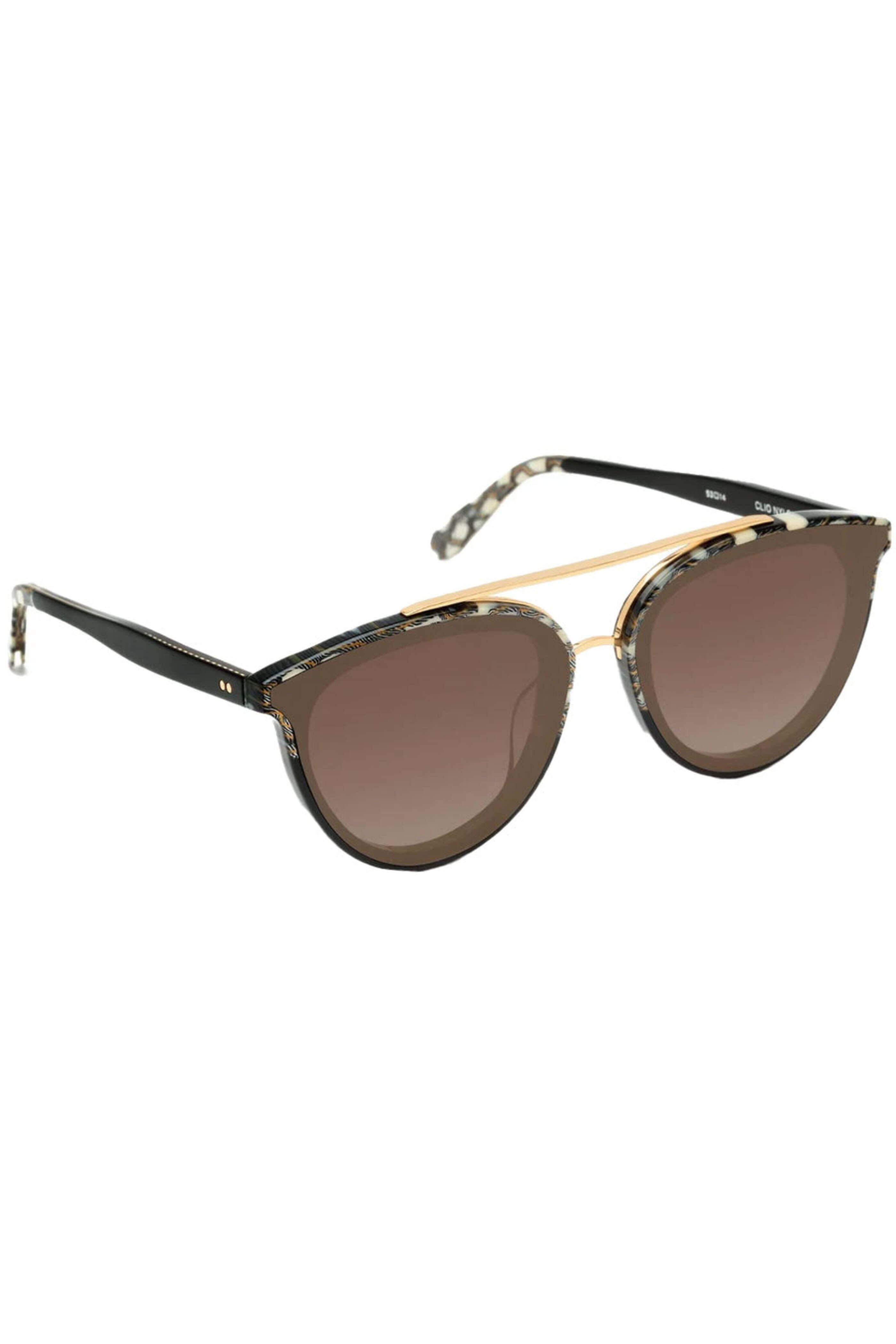 KREWE CLIO NYLON | Crystal 24K Mirrored Sleek, chic and totally unique, meet CLIO NYLON. Handcrafted  main image 4