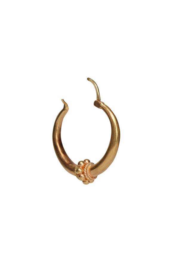 Michael Tracy Byzantine Hoop Earrings - view 3