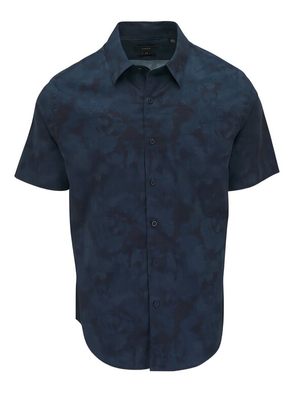 Vince Rapids Combo Dyed Camouflage Button Up Shirt - view 5