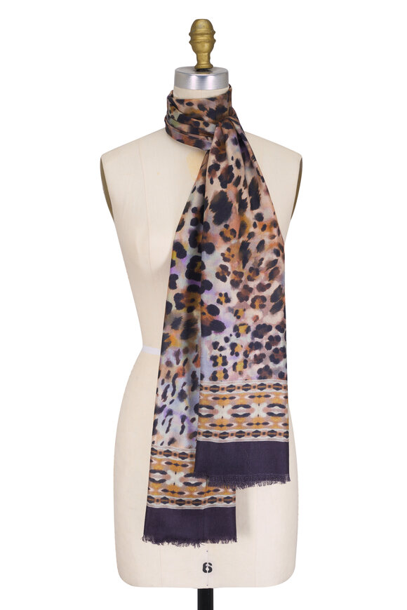 小物 Multi Coloured Scarf Bloom Bed Scarf - Multi Color – Nicobar