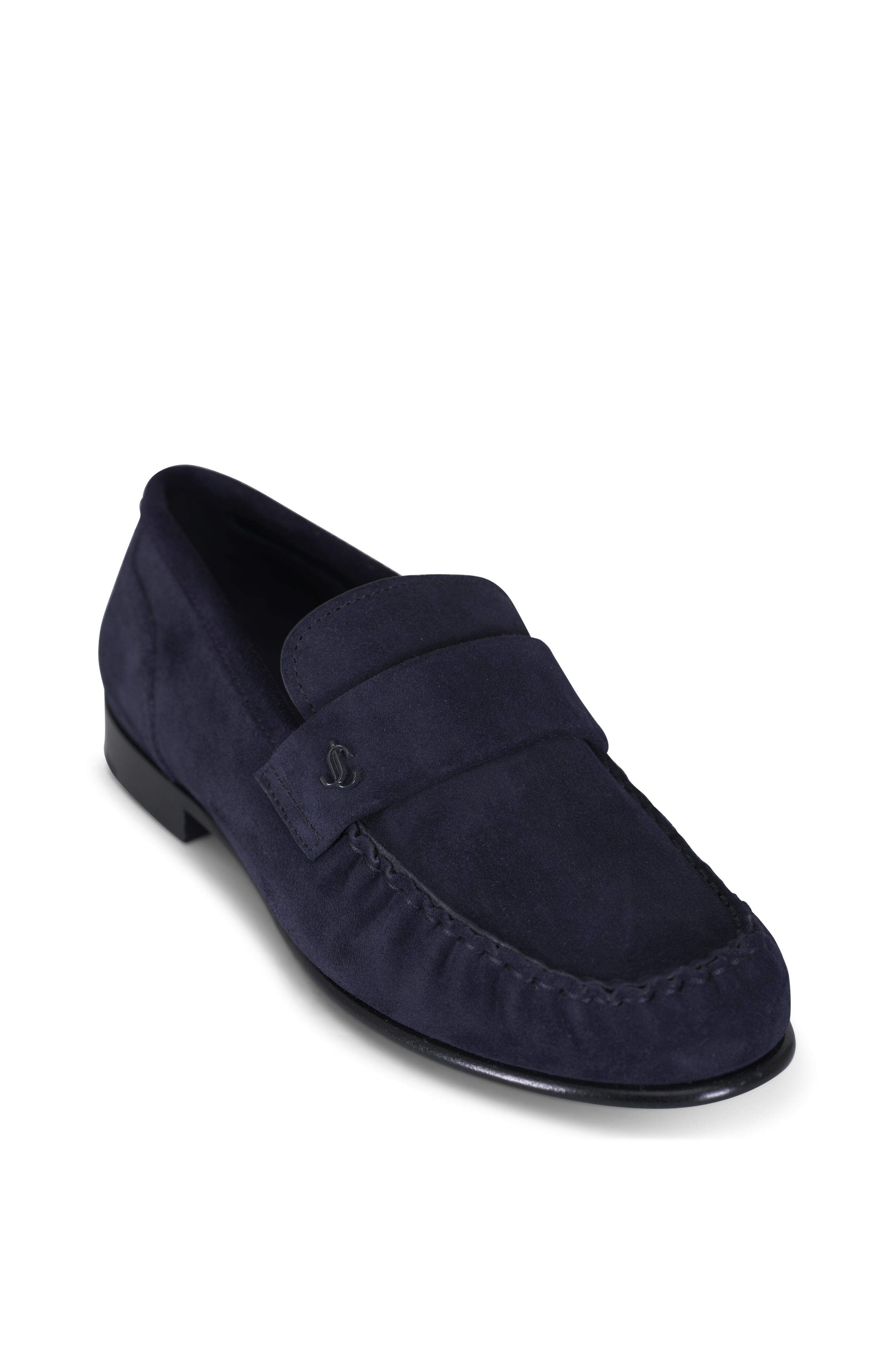Jimmy Choo - Ellis Marine Suede Loafer
