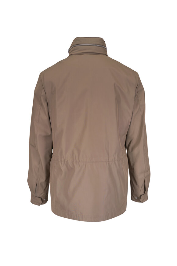 Loro Piana Traveler Beige Shell Field Jacket - view 2
