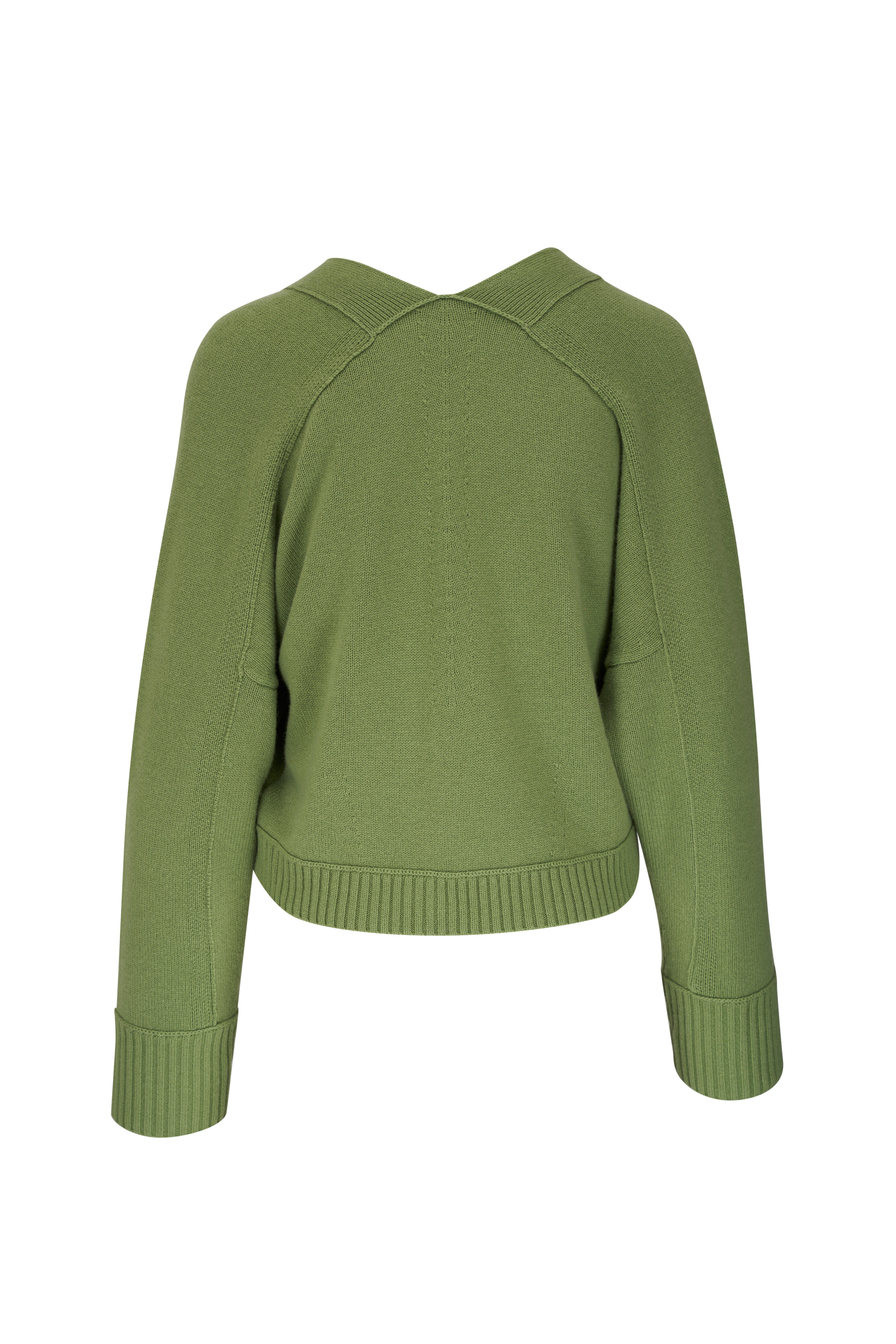 Cardigan Douillet Dorothee Schumacher – Taille 3, Vert Solide – Neuf Avec étiquettes