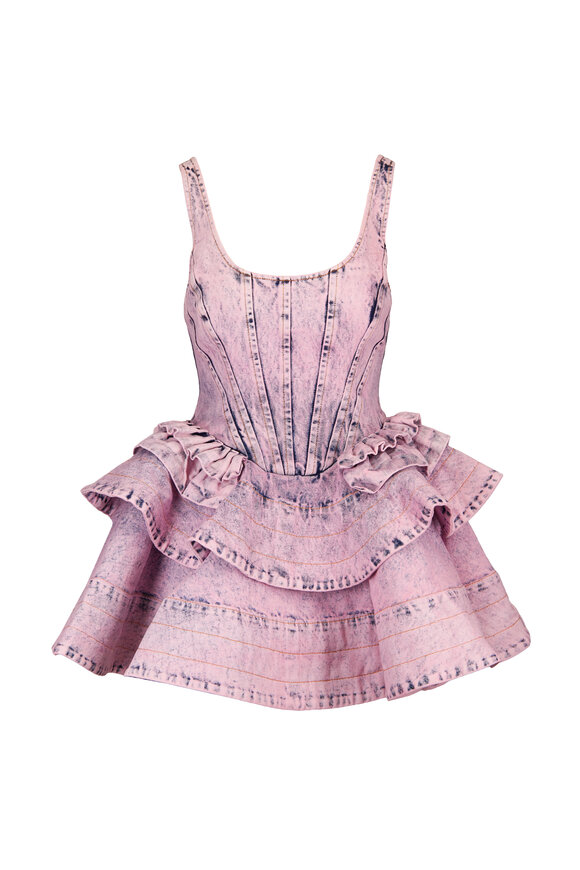 Aknvas Kaitlyn Stone Pink Denim Dress - view 1