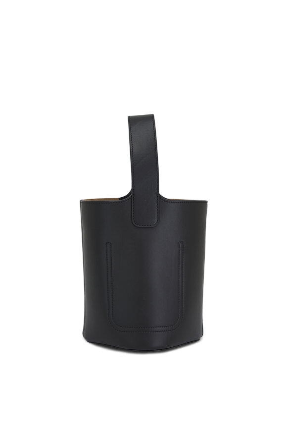 Loewe - Mini Pebble Black Bucket Bag