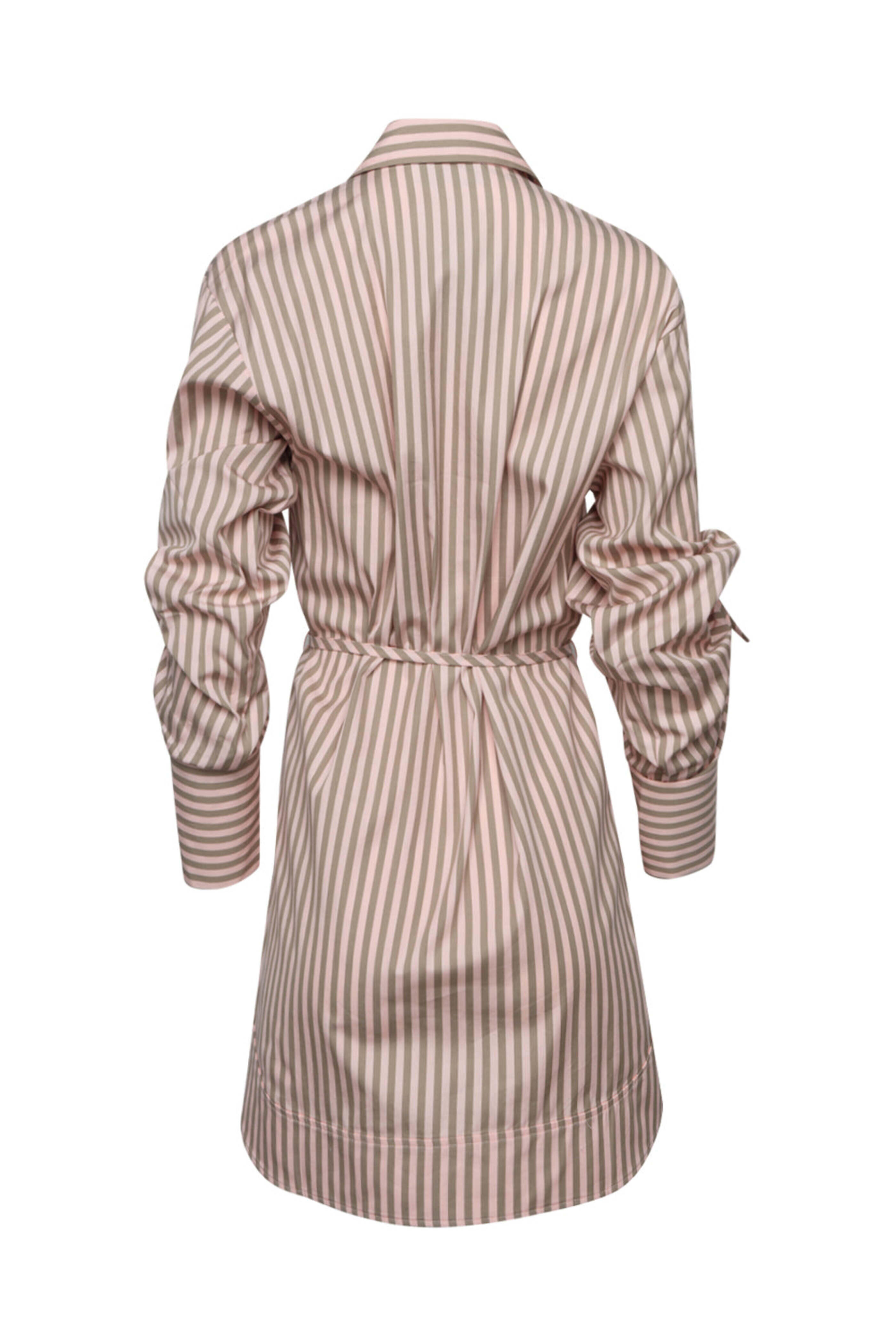 Hevron - Blush Stripe Abigail Dress