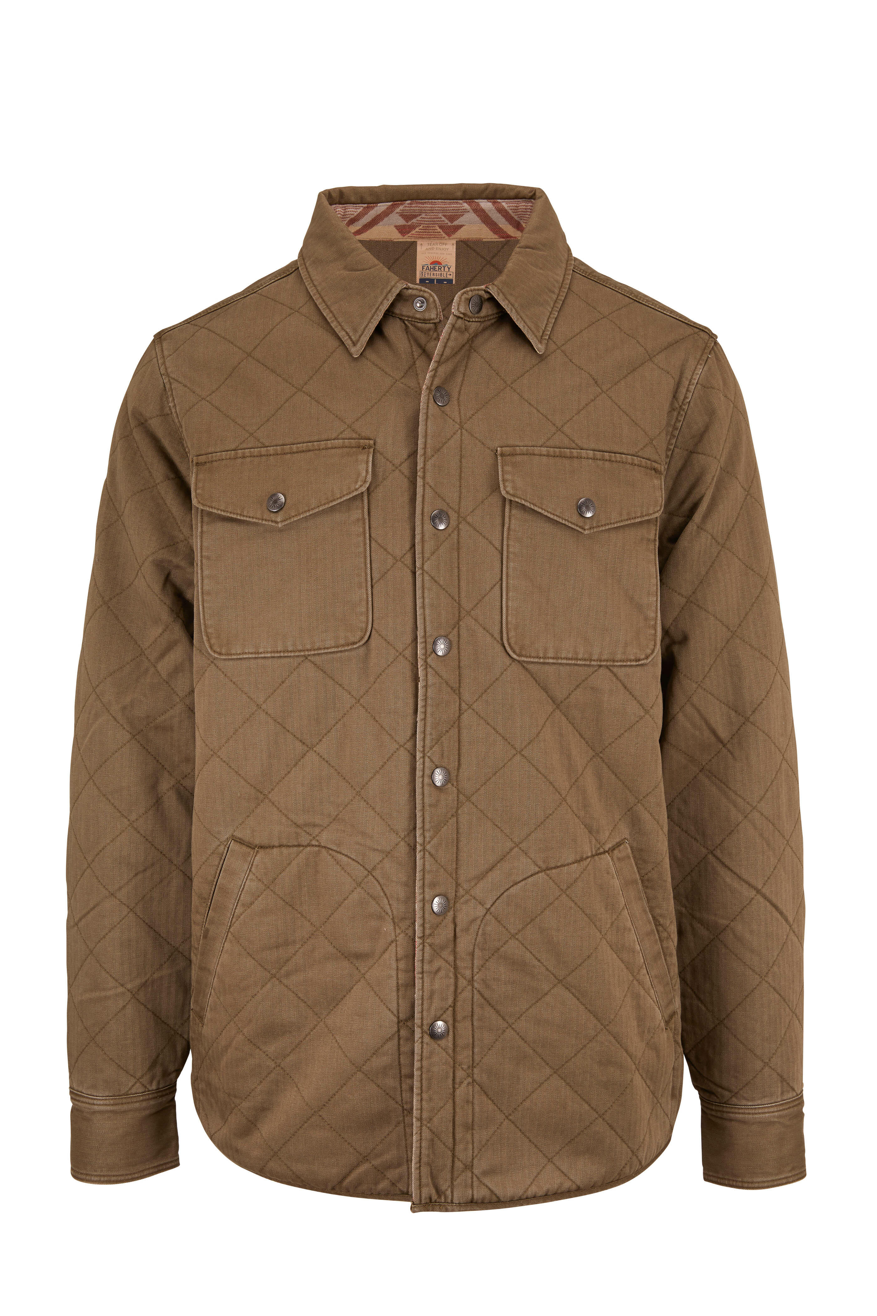 Faherty Brand - Dunes Reversible Quilted Jacket