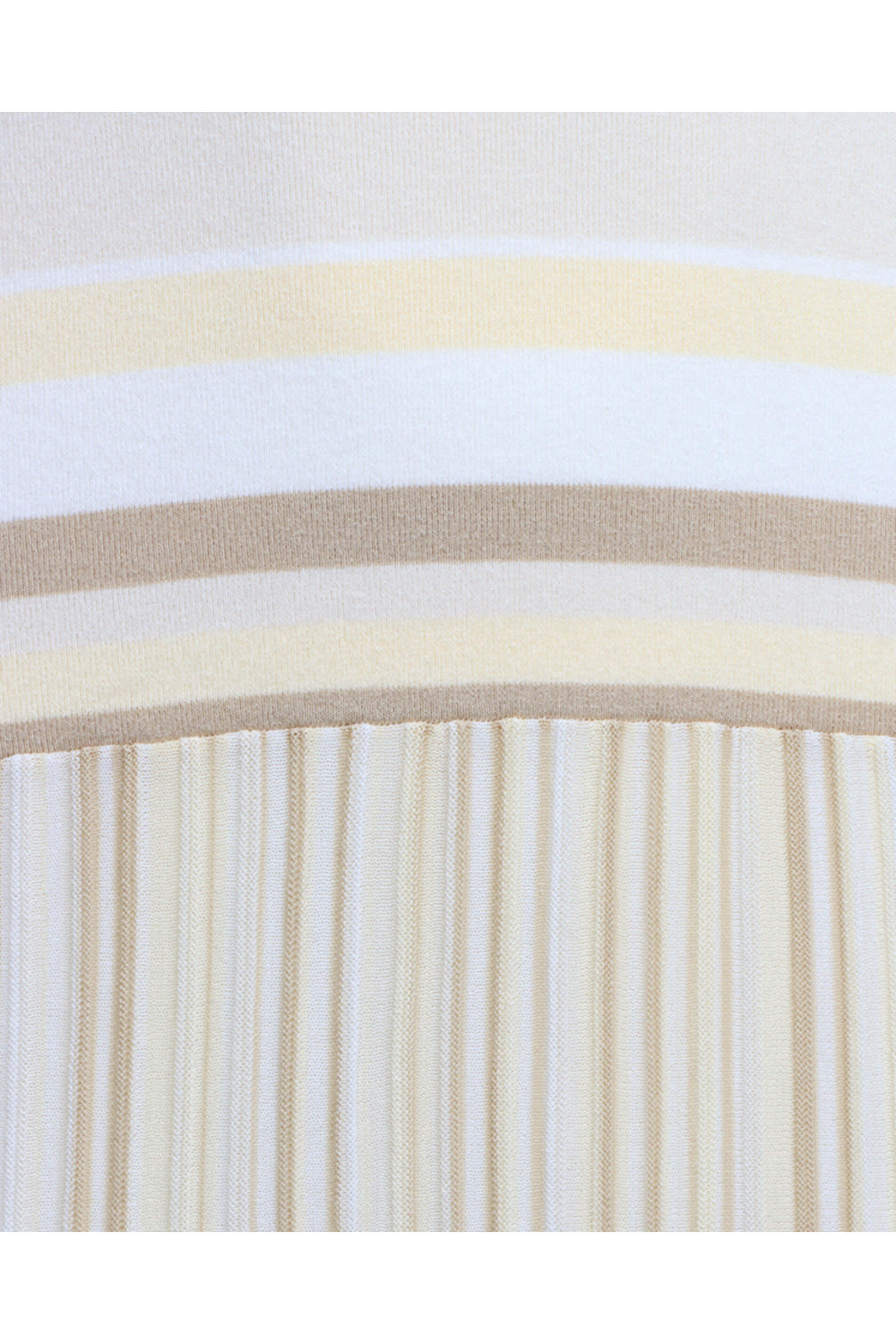 Faithfull The Brand - Butter Stripe Strapless Citara Dress