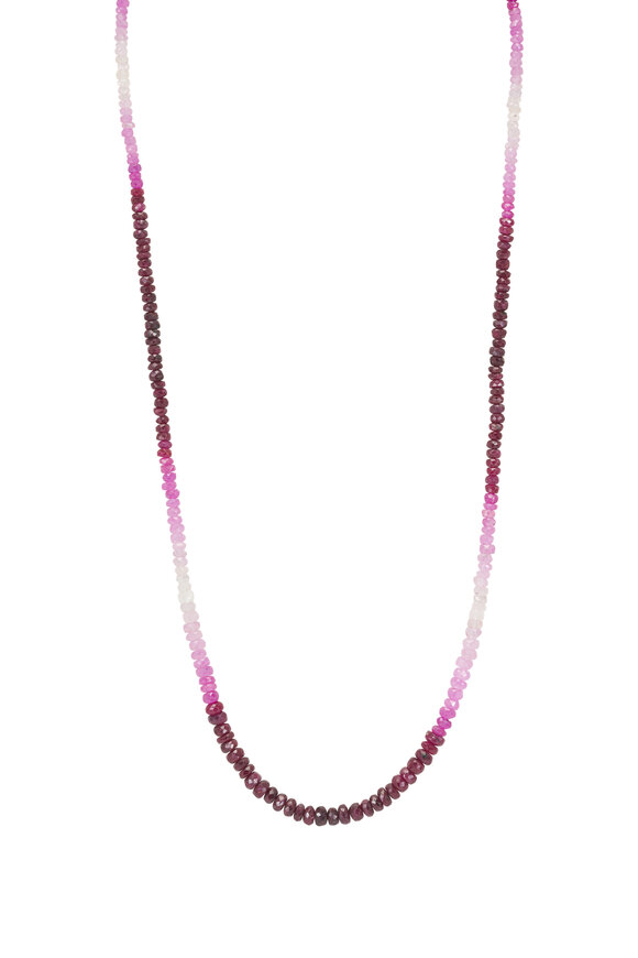 Cristina V. Ombre Ruby Necklace