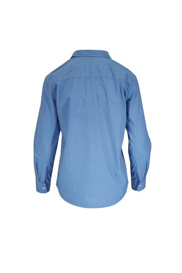 Nili Lotan Raphael Opal Cotton Button Down Shirt - view 2