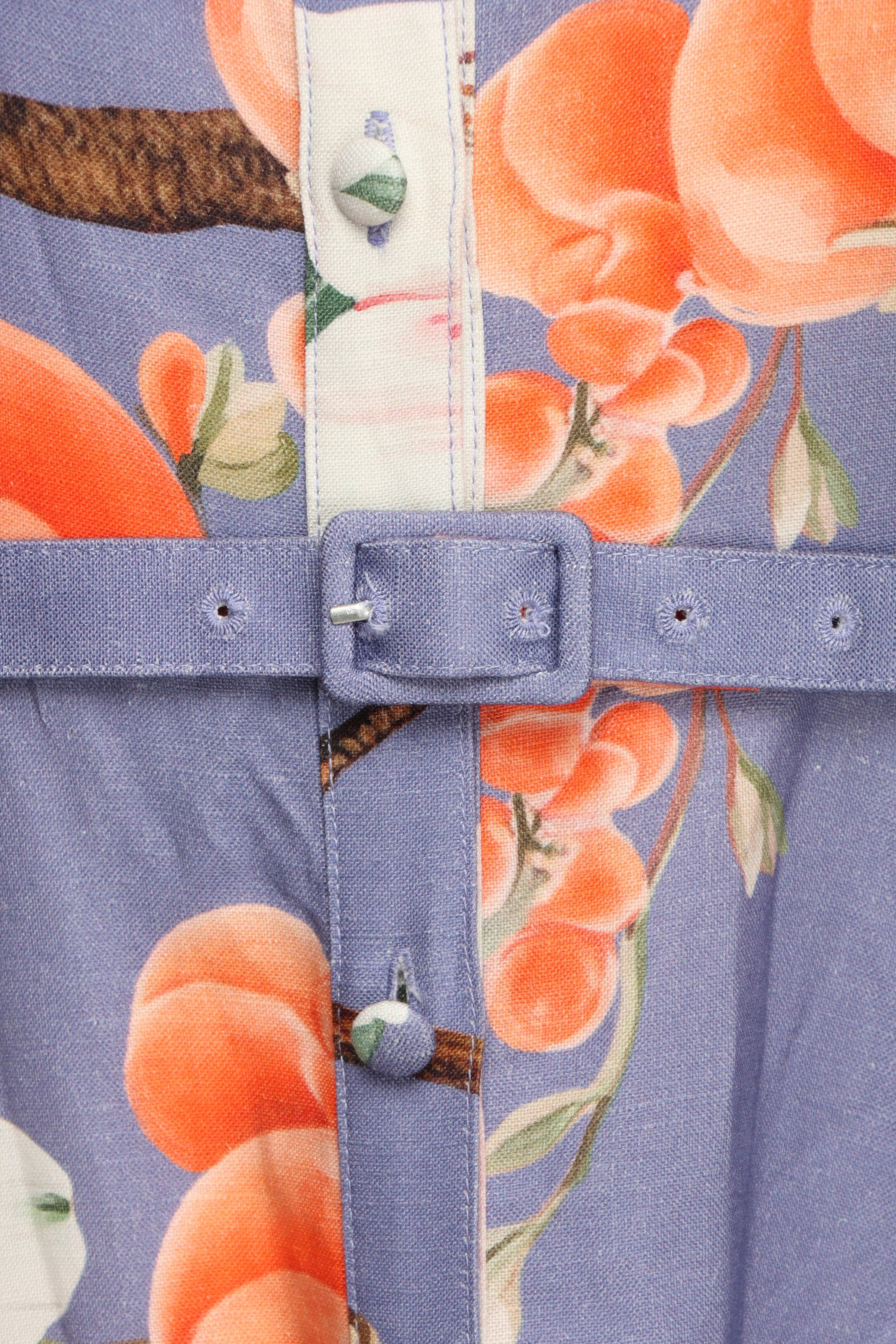 Leo Lin - Becca Moonlight Floral Print Maxi Dress