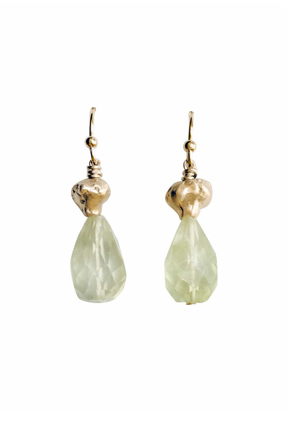 Julie Cohn Design Atlantis Prehnite Earrings