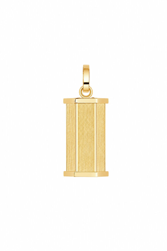 Marie Lichtenberg Yellow Gold Baby Weight Pendant - view 1