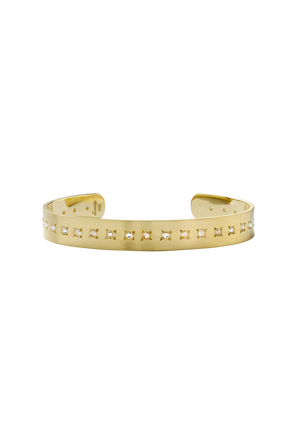 Irene Neuwirth - Yellow Gold Diamond Cuff