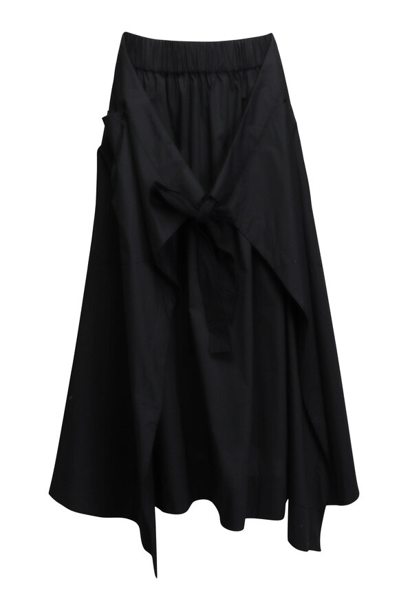 ミニスカート SELF PORTRAIT Women Mini Skirts SS25 172MSKBLACK Black Black Cashmere Blend Knit Skirt – self-portrait-US