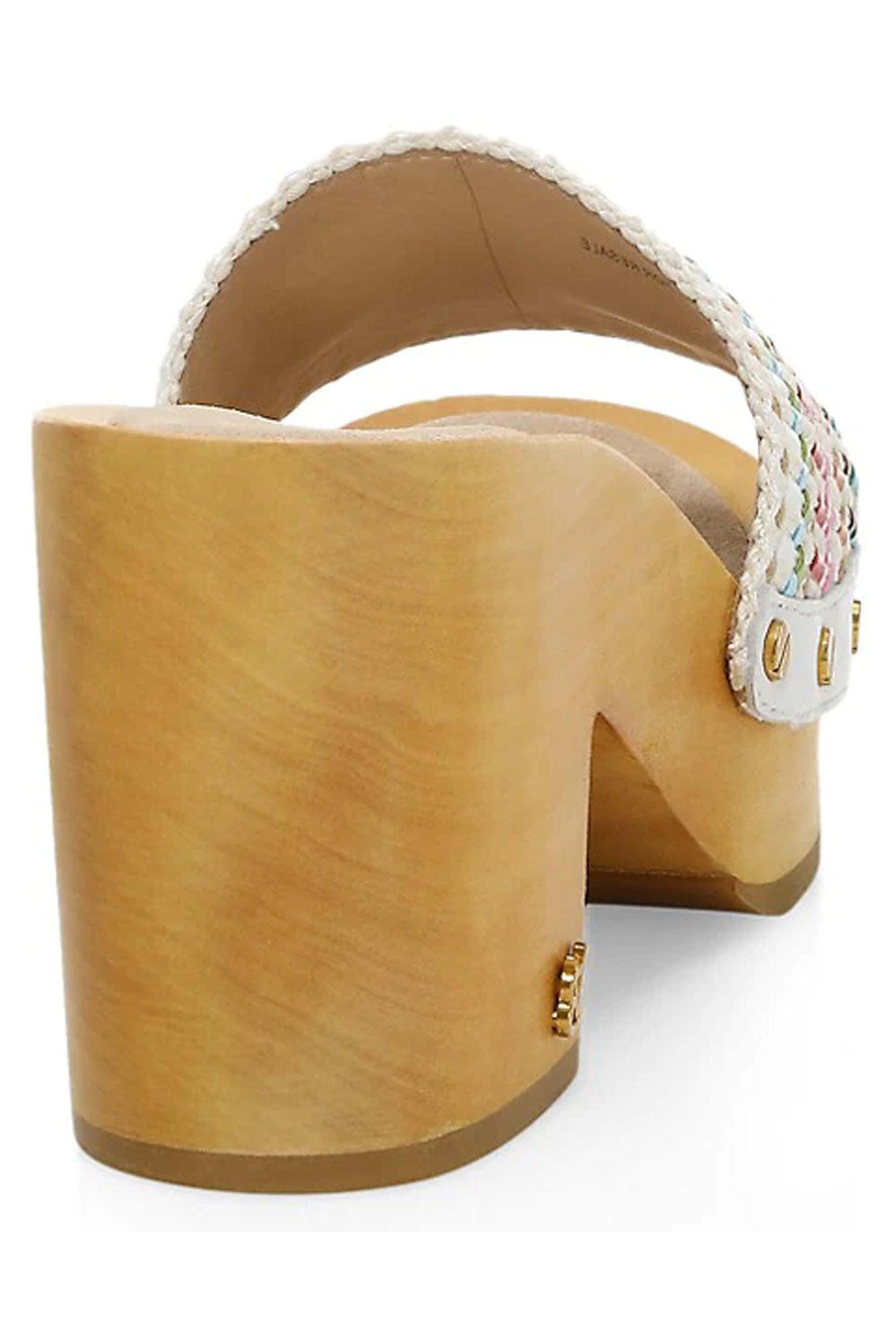 Veronica Beard - Hannalee Woven Clog Mule in Snow Multi