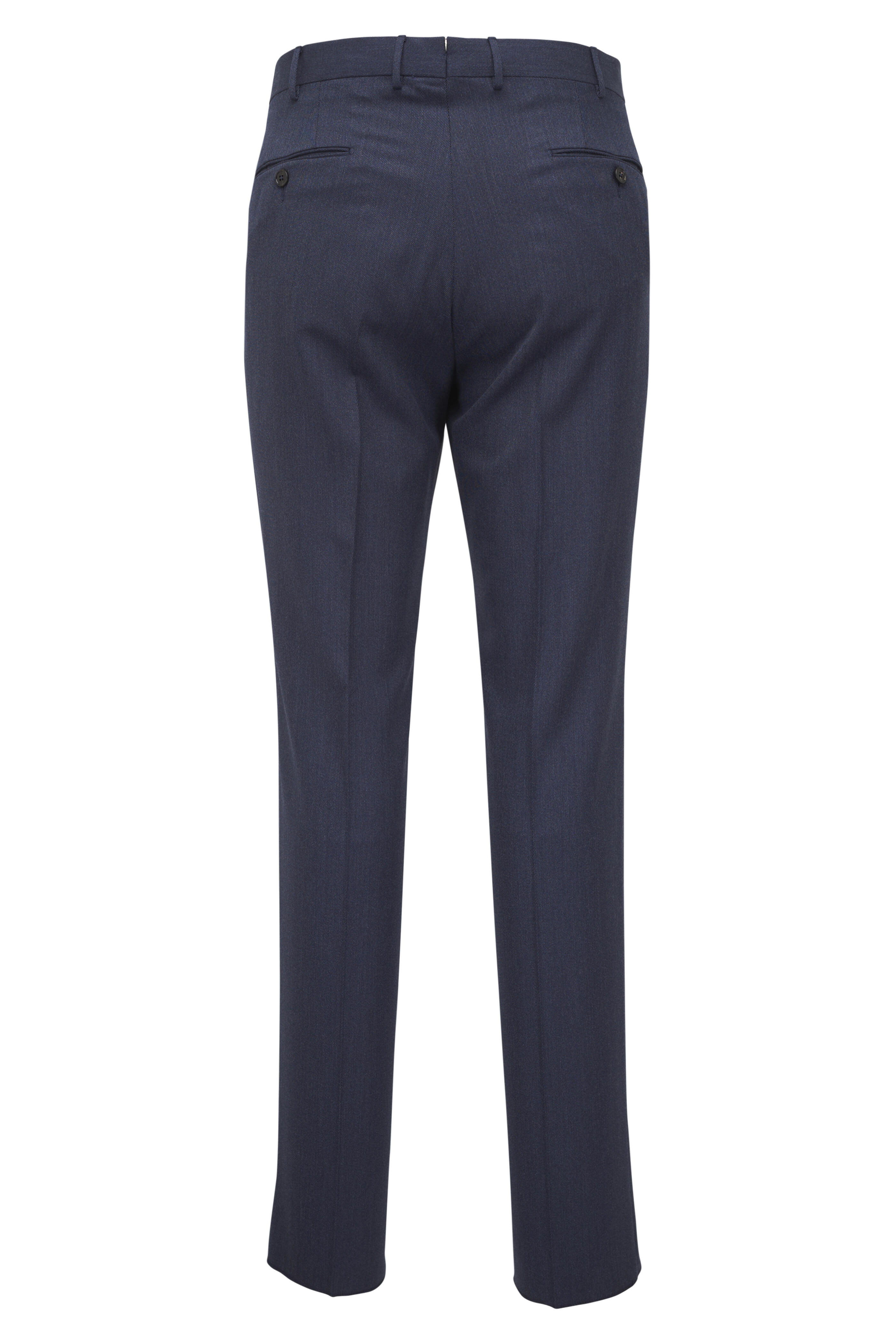 Zegna - 15 MilMil 15 Dark Blue Wool Pant