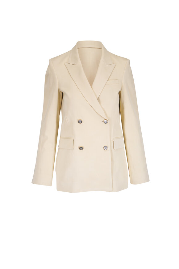 TWP My Second Husband French Butter Coated Blazer