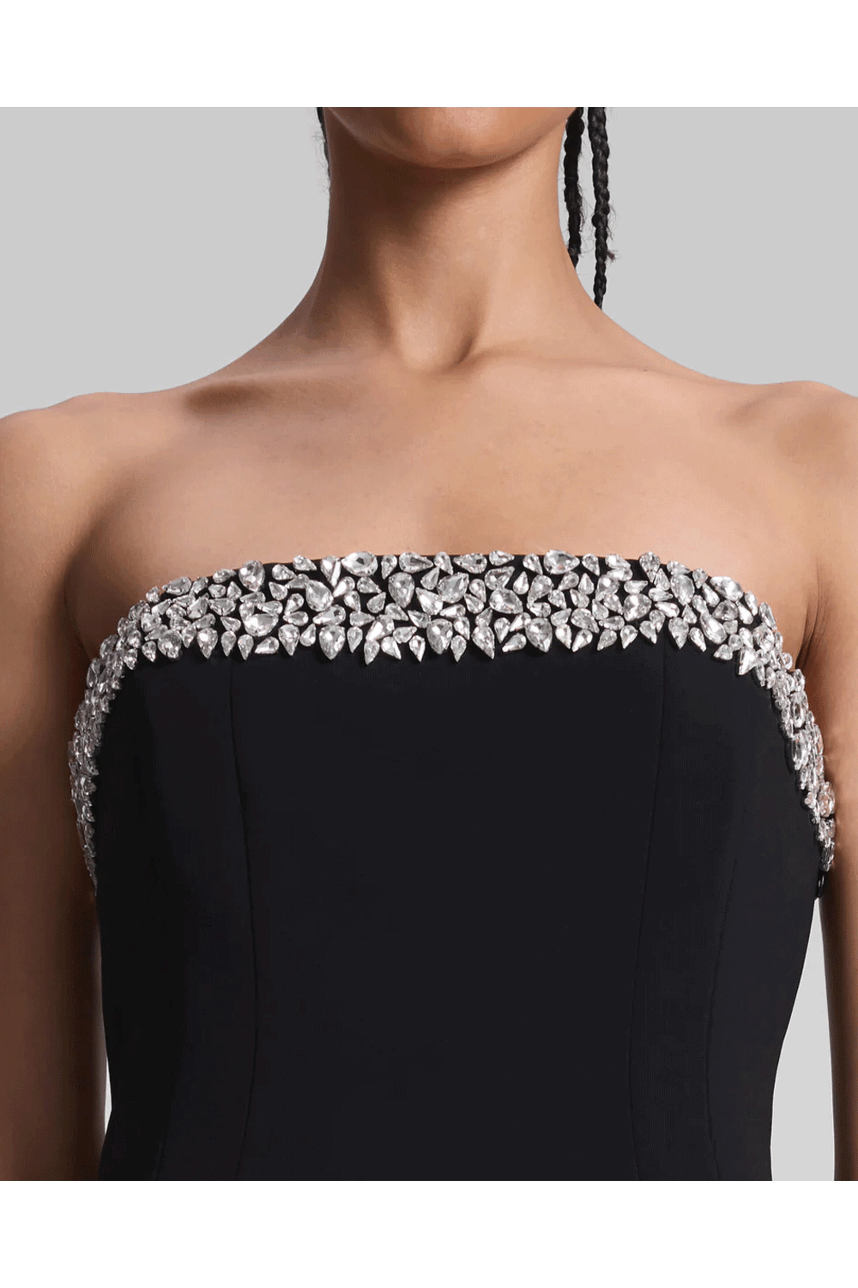 A.L.C. - Black Crystal Elsie Dress