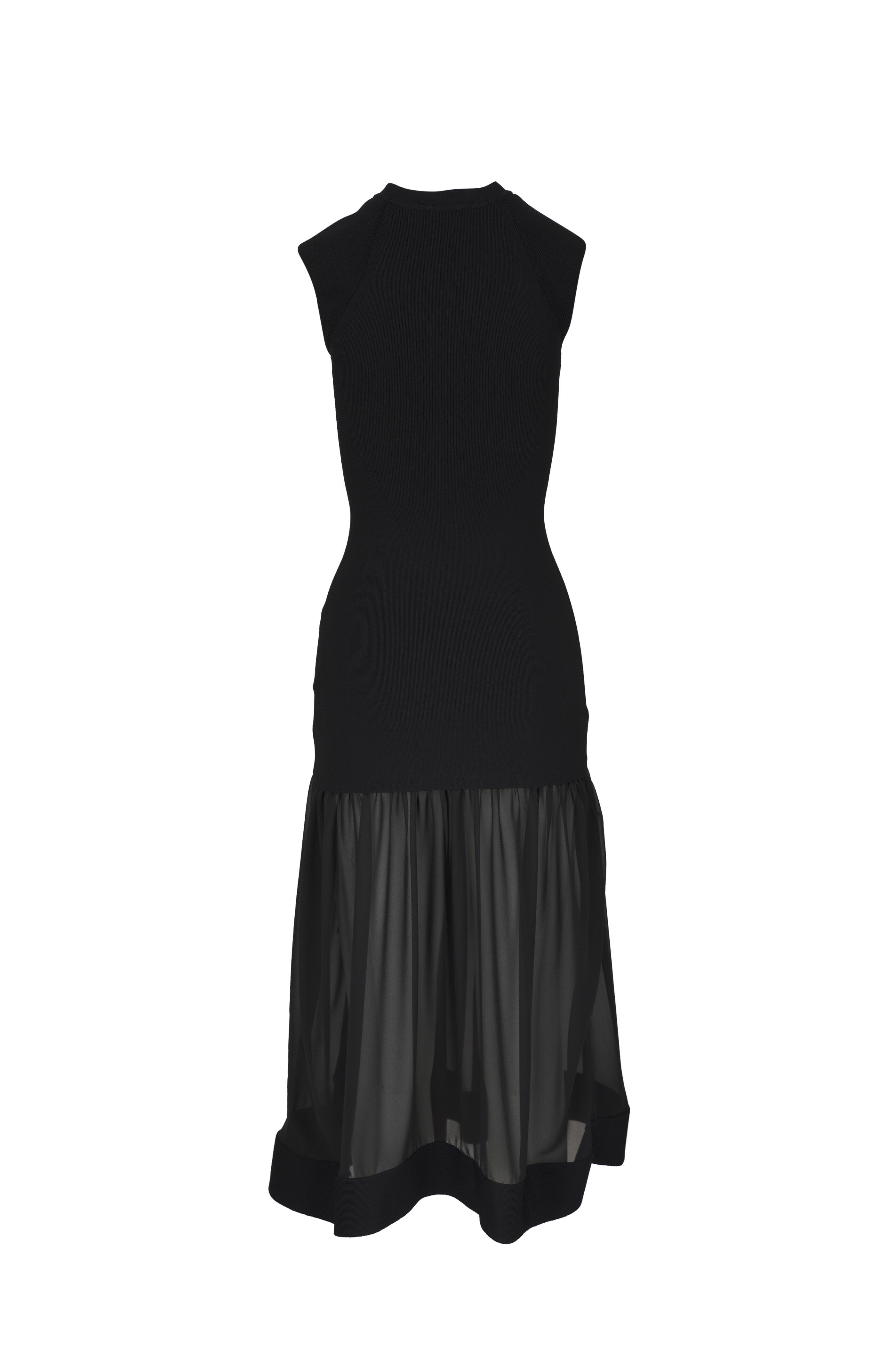 3.1 phillip lim black dress Twisted satin midi dress - black