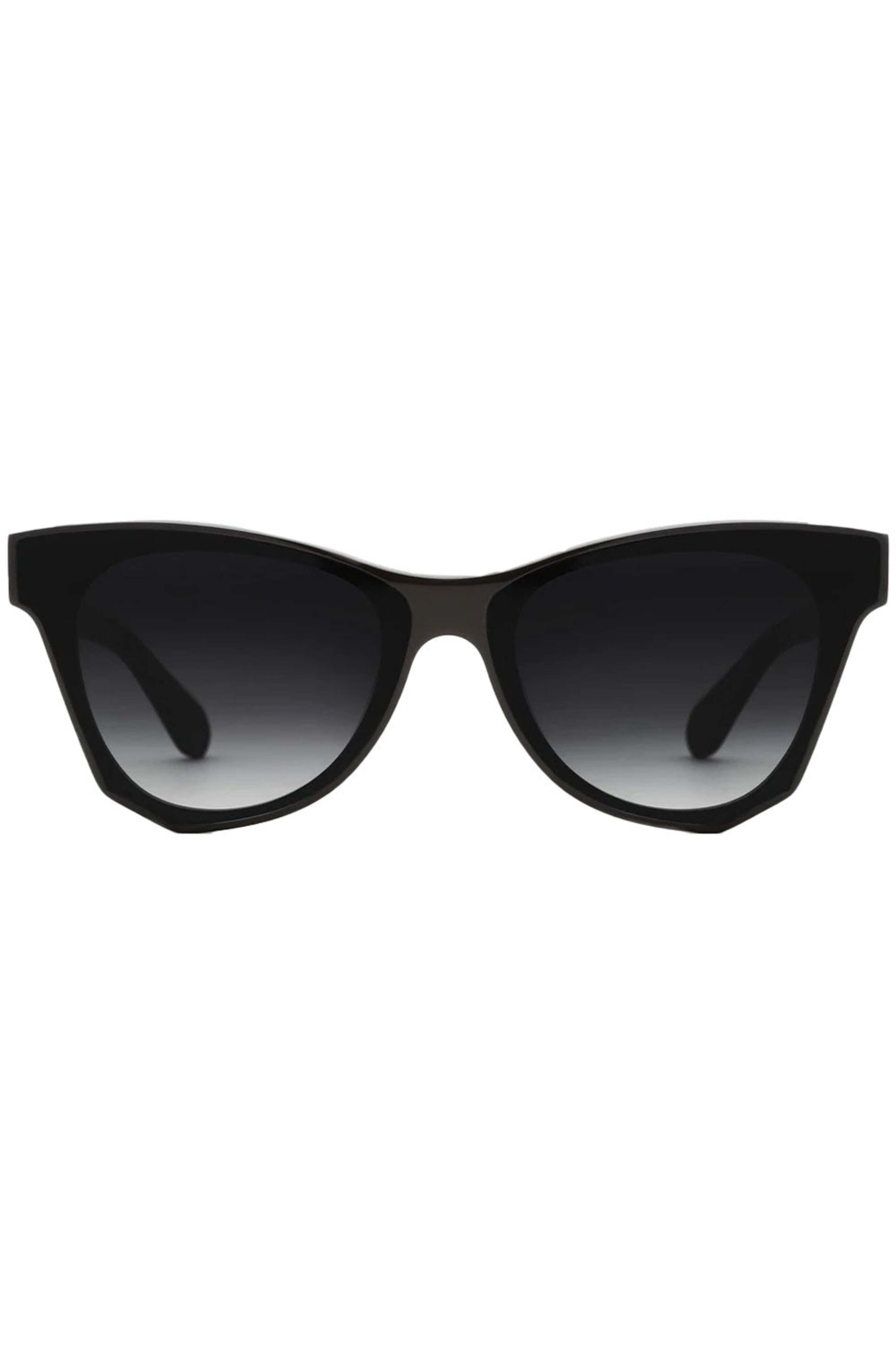 Krewe - Aubry Nylon Sunglasses in Black and Shadow