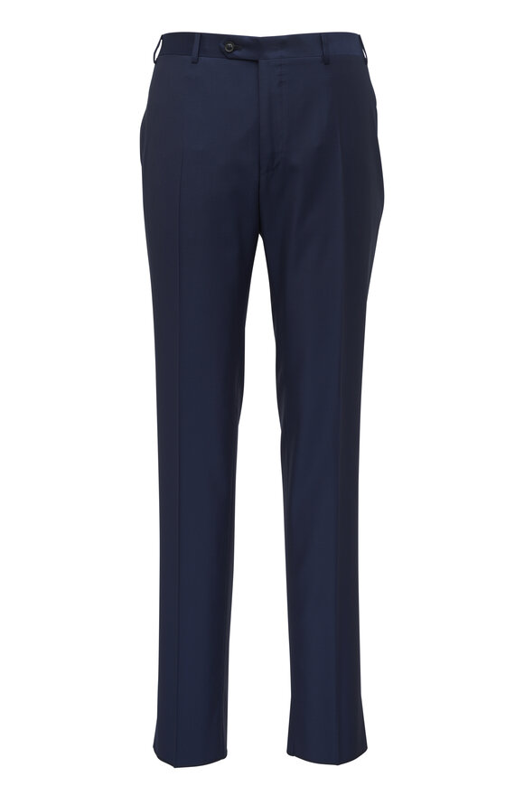 Canali - Navy Blue Wool Suit