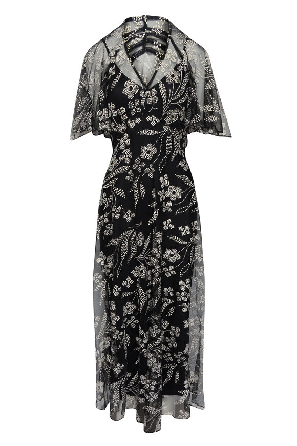 The Great Festal Black Floral Dress