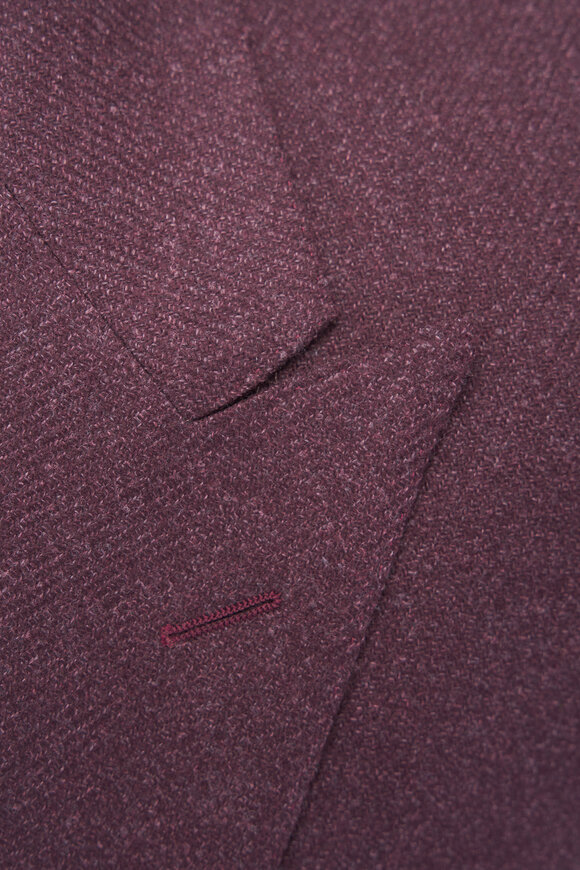 Atelier Munro - Burgundy Wool & Silk Sportcoat