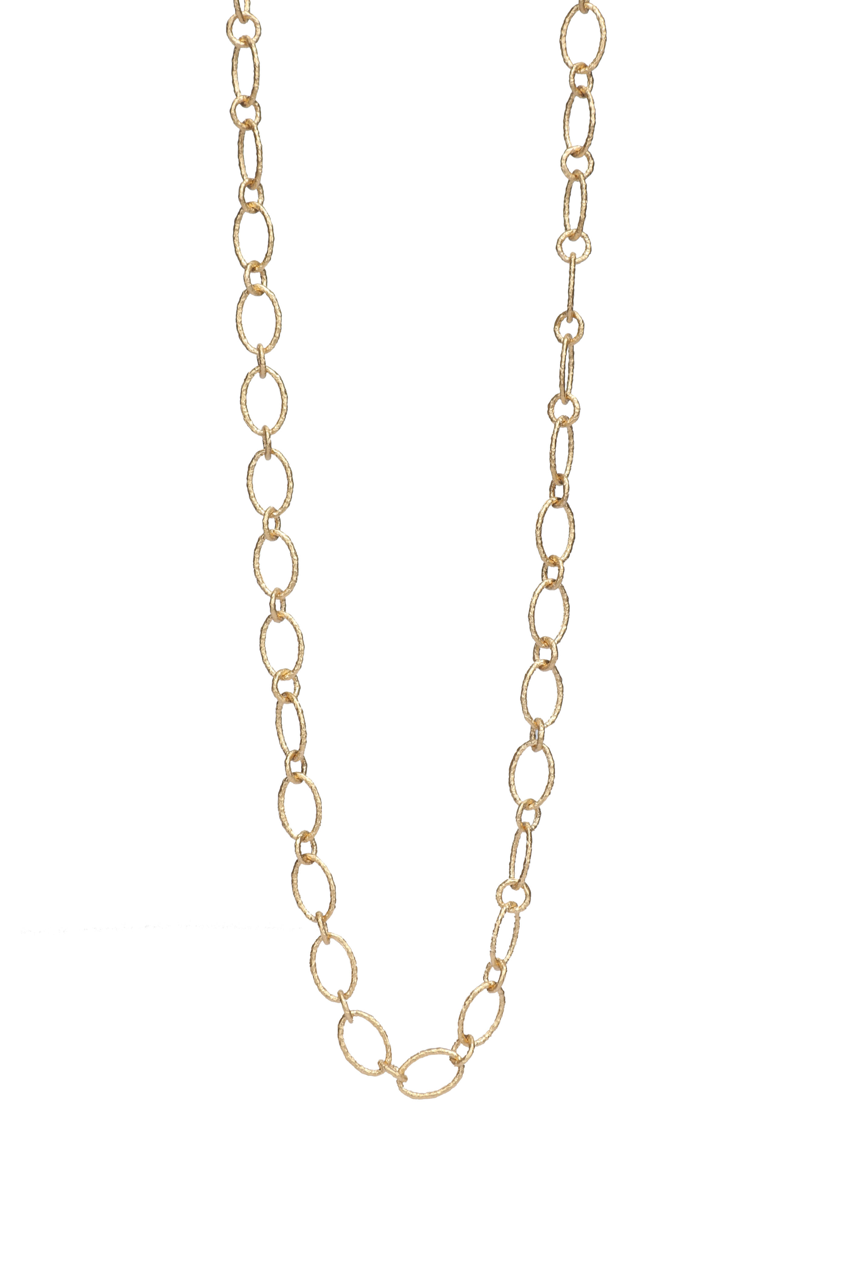 Coomi - Gold Rubber Band Link Necklace