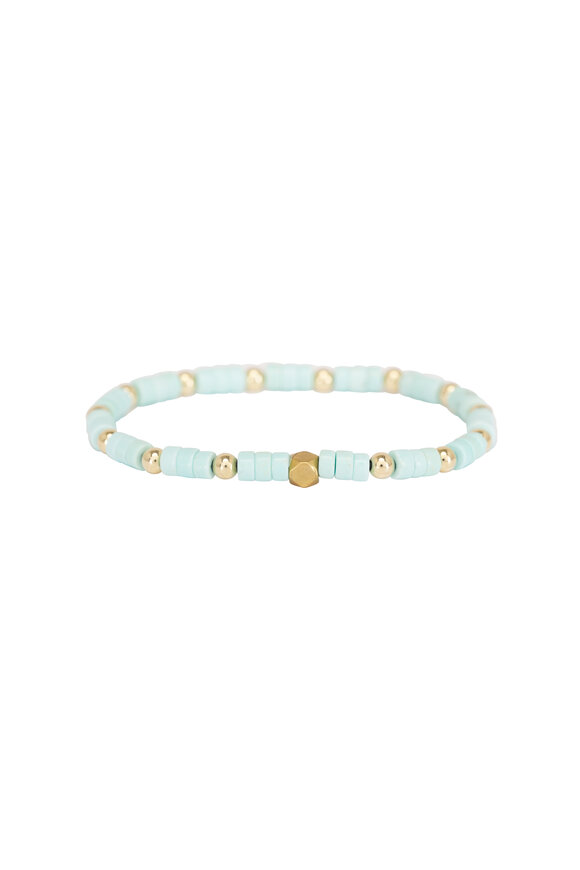 Cristina V. Peruvian Opal Barrel Bracelet