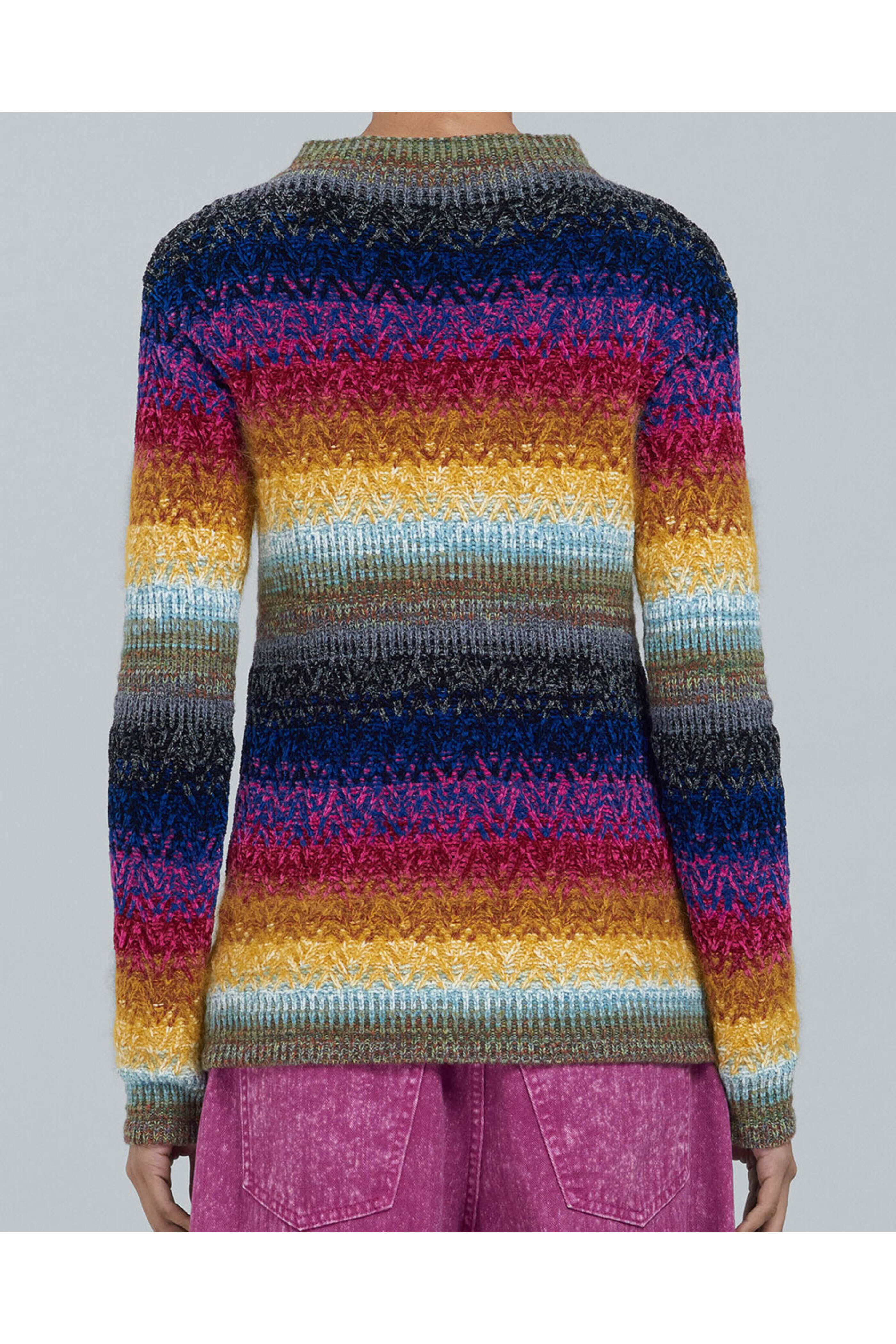 Marni - Multicolor Knit Round Neck Sweater