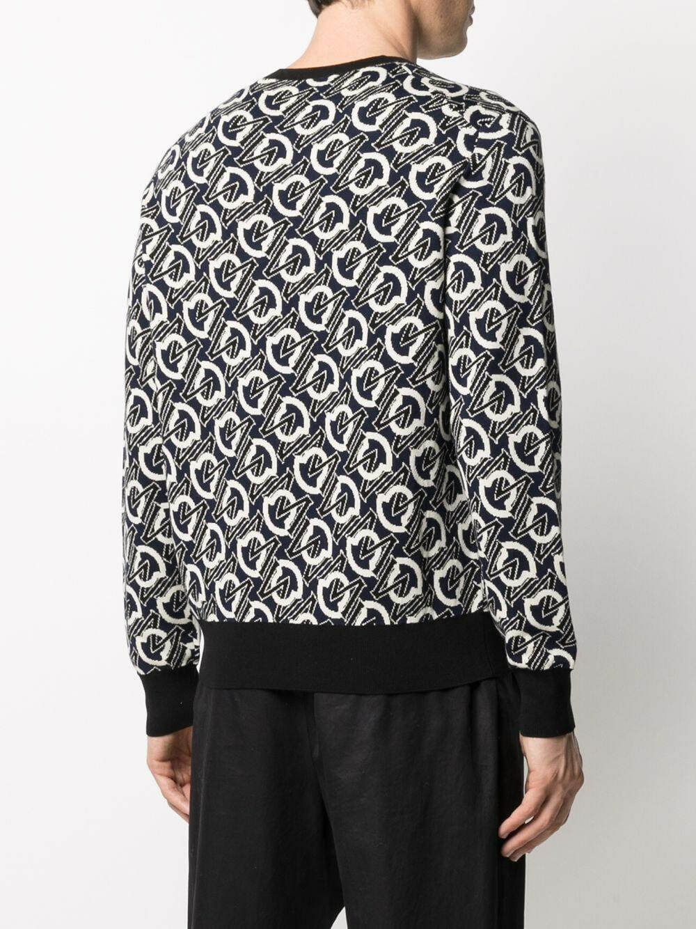 【送料&関税込】Moncler Logo Intarsia Sweater Moncler logo-intarsia Sweater | Black | FARFETCH ID