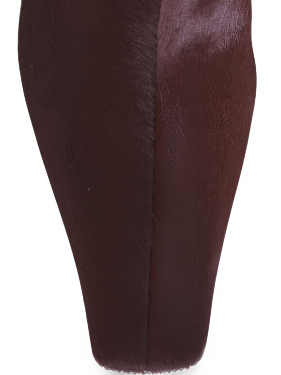 Khaite Ona Red Mahogany Ankle Boot, 55mm - view 5