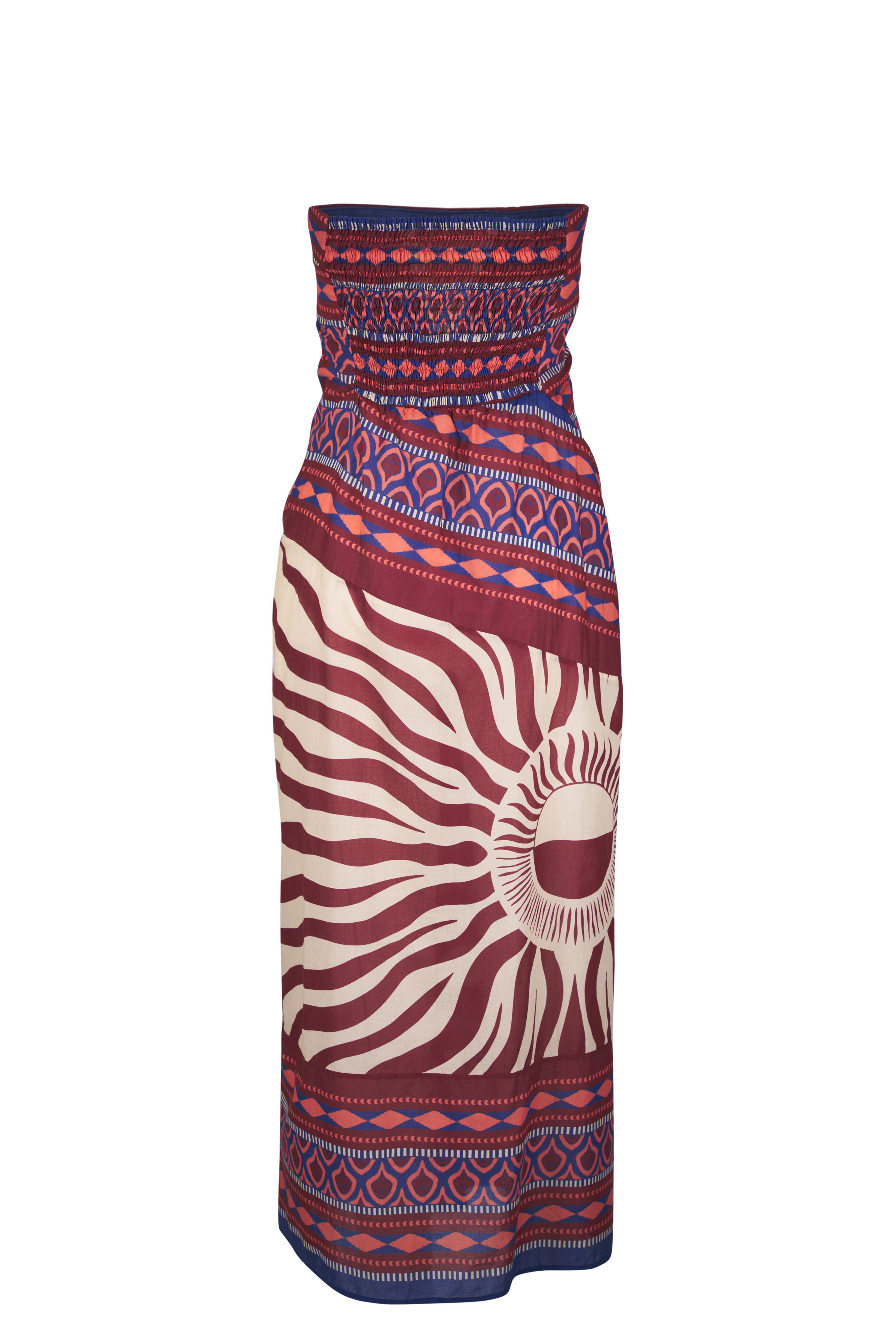 Johanna Ortiz - Paraiso Agreste Ecru Midi Dress - view 3