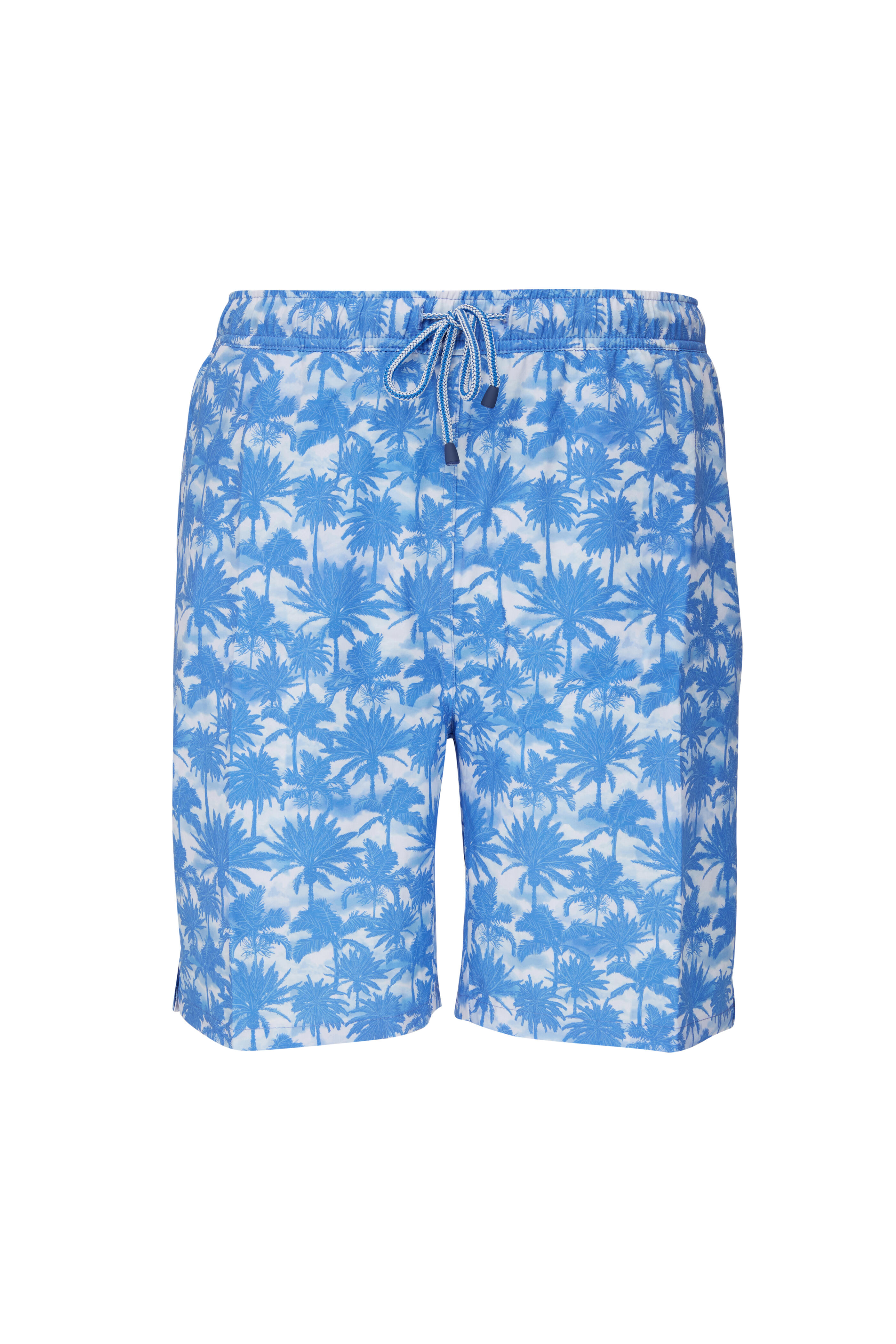 Peter Millar - Carnival Blue Clouds & Palms Swim Trunks