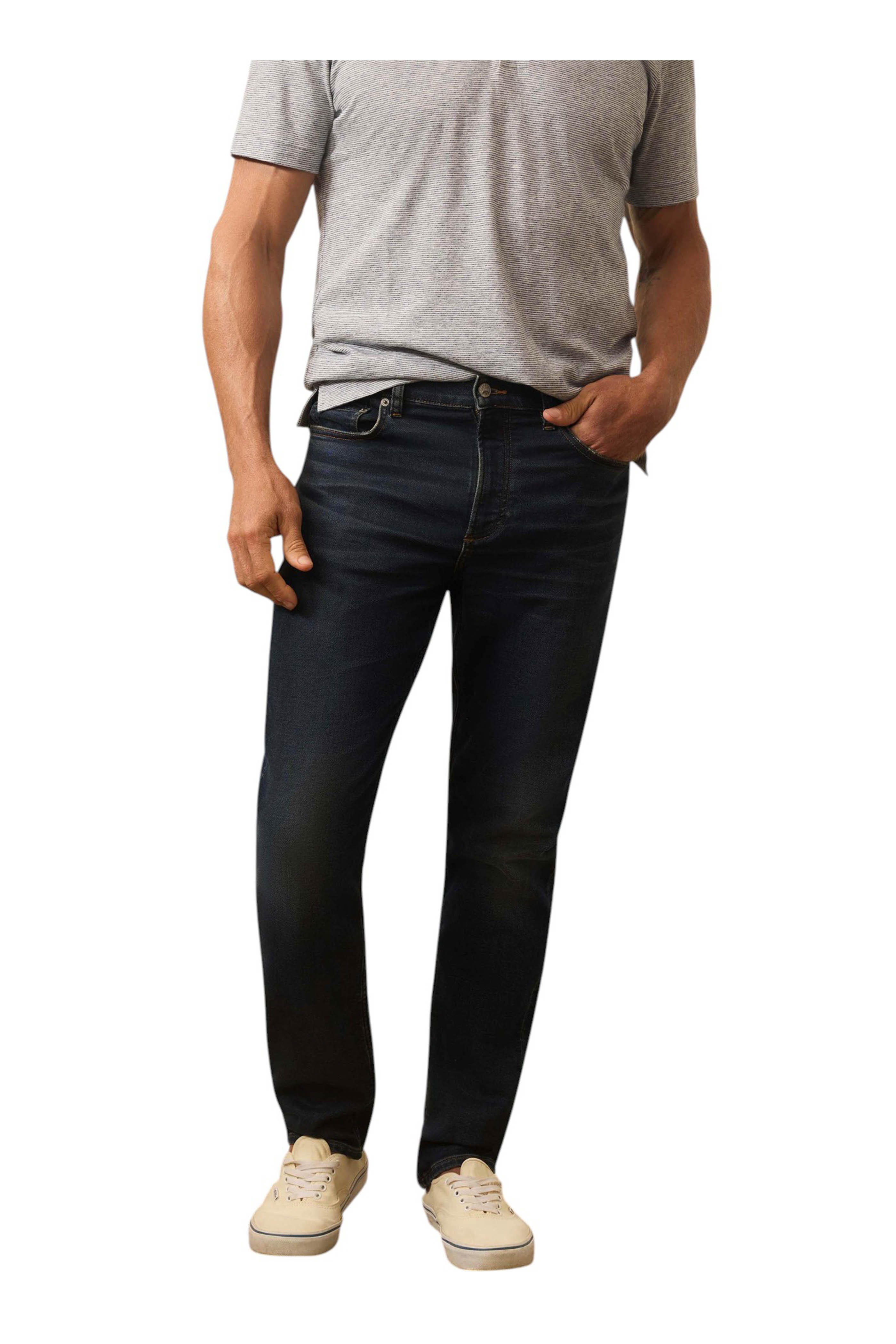 Faherty Brand - Belmar Coast Indigo Stretch Terry Five Pocket Jean