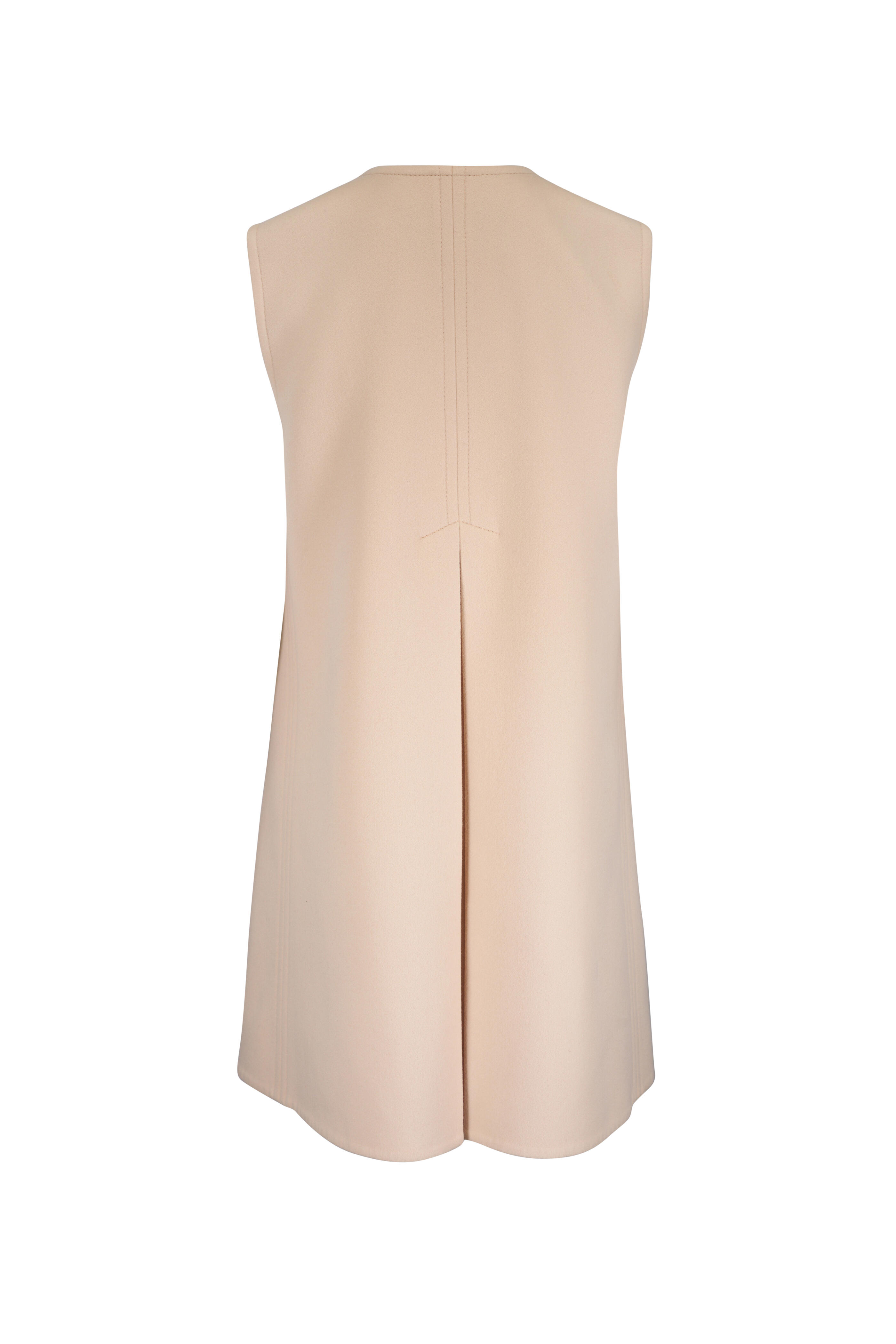 Valentino - Ecru VLogo Gilet Dress