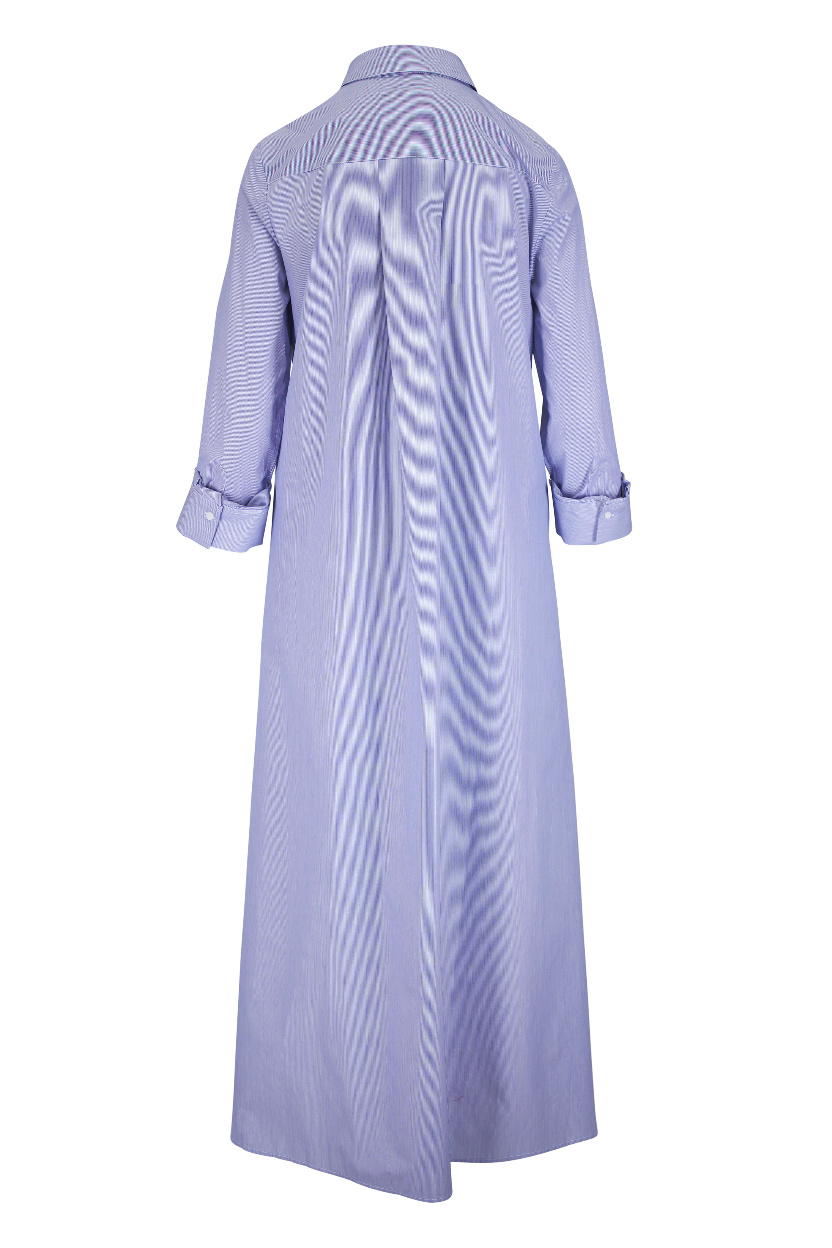 TWP - Jenny's Indigo & White Stripe Gown - view 2